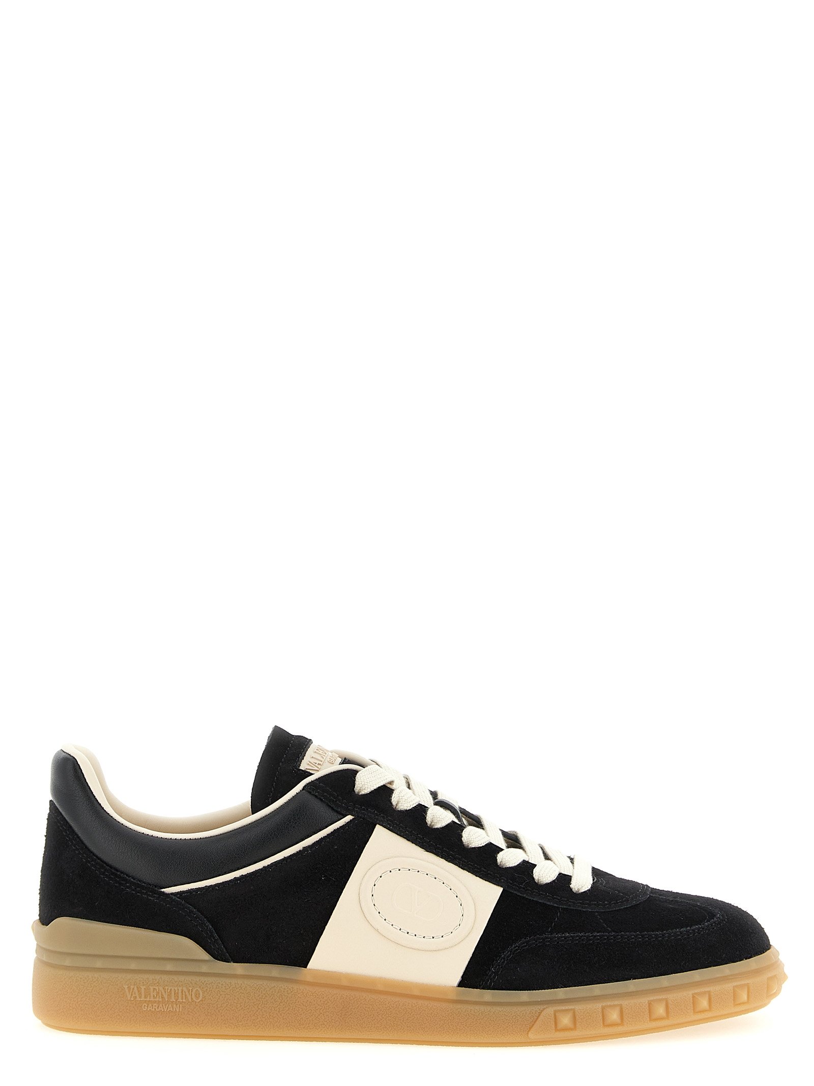 Valentino Garavani meerkleurig kalfsleren lage sneakers