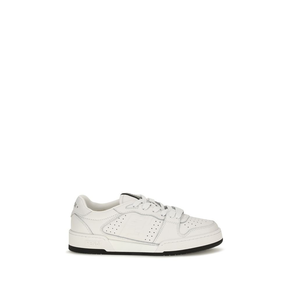 Fendi wit kalfsleren sportsneakers
