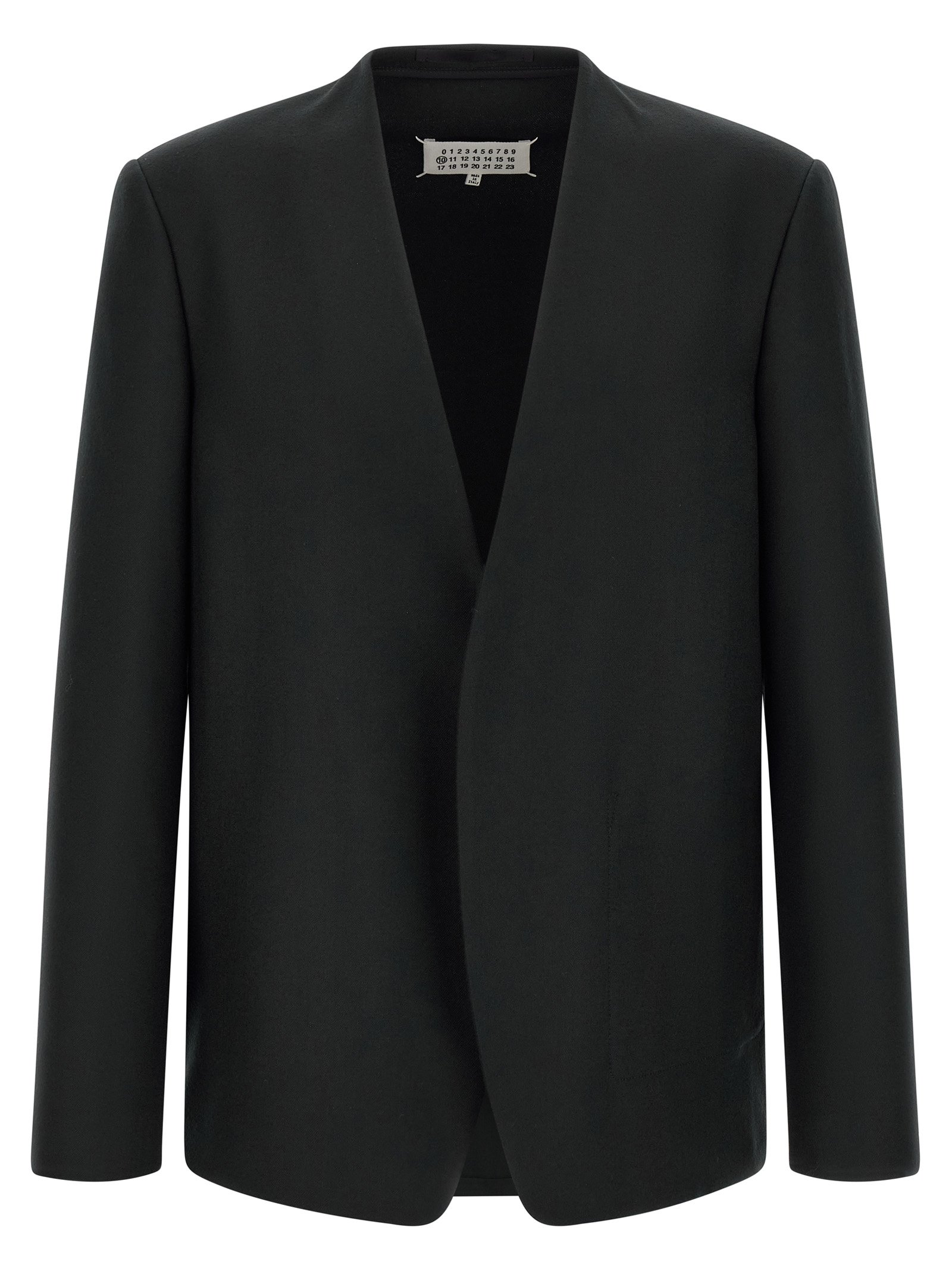 Maison Margiela zwart Virgin wollen Blazer