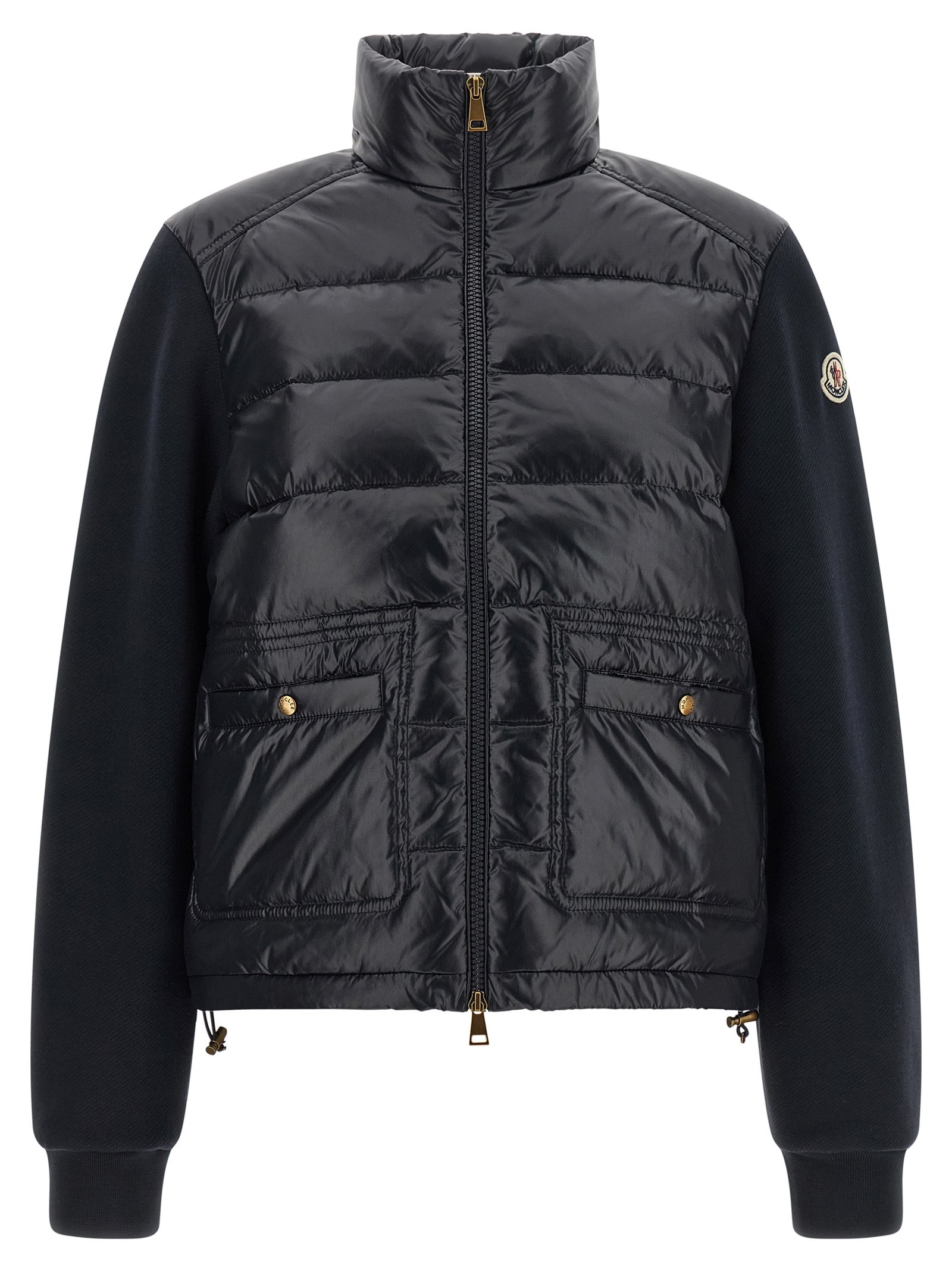 Moncler blauw polyamide vest