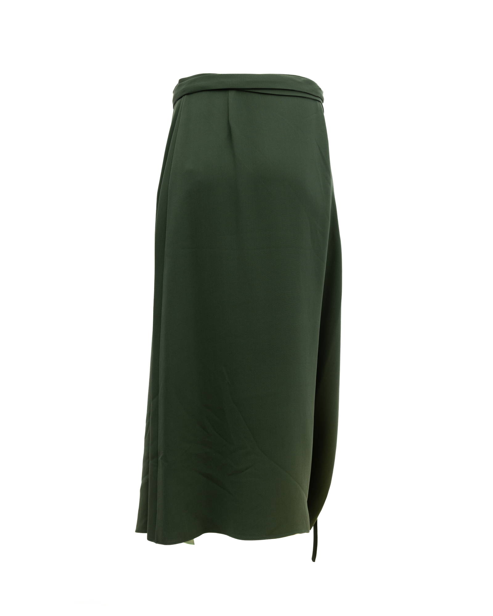 Valentino Garavani dames zijden rok in Dark groen