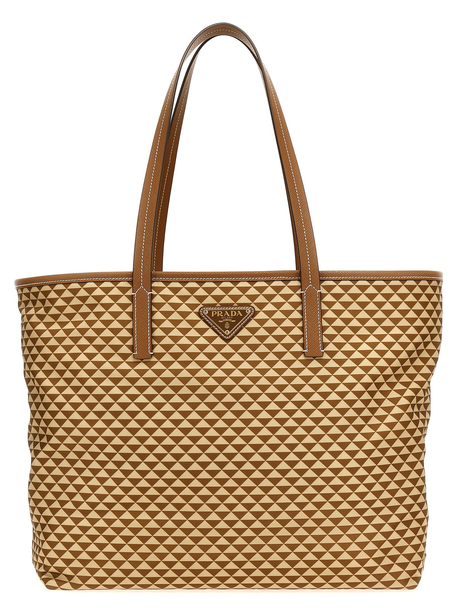 Prada meerkleurig polyamide Tote Bag