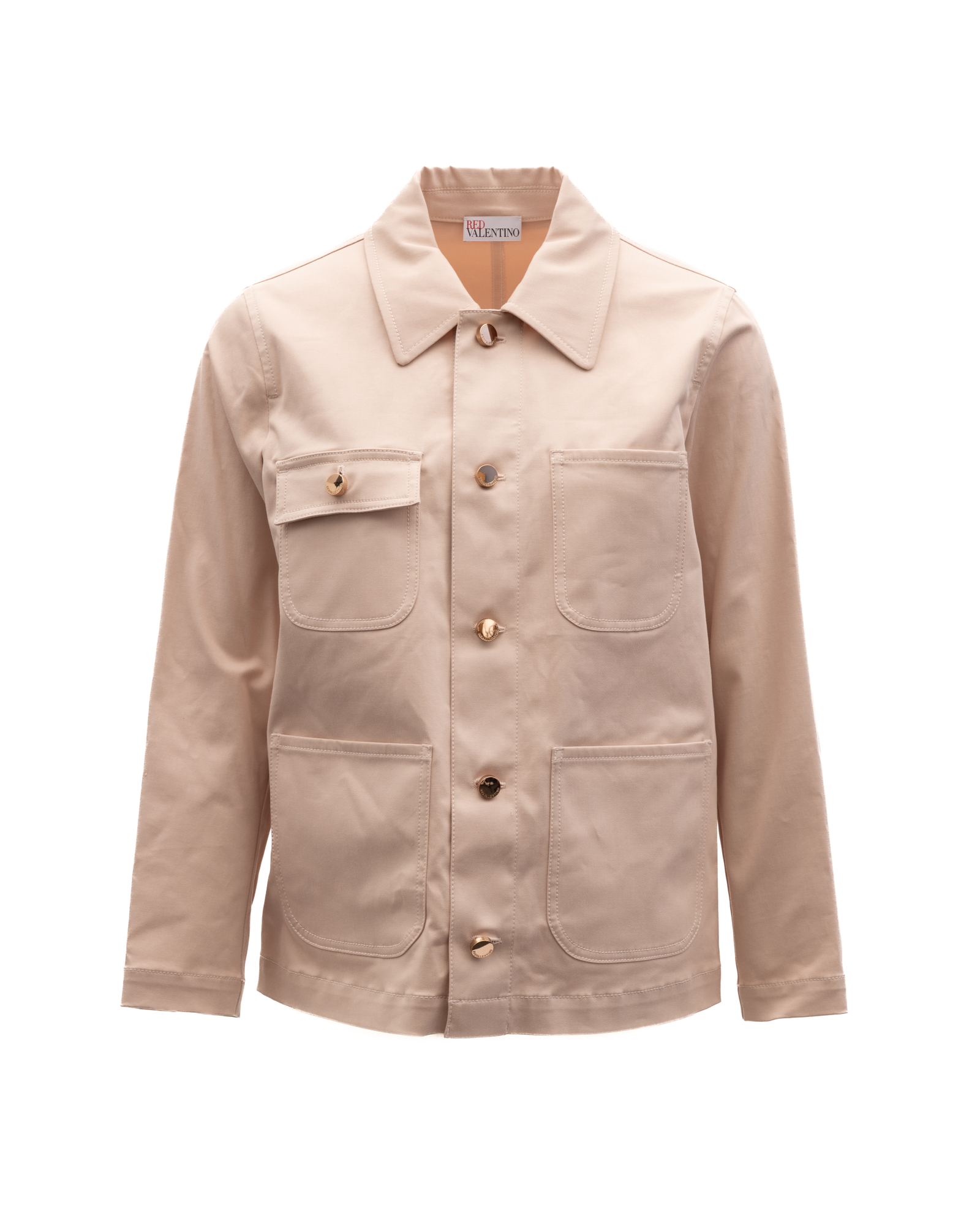 Valentino Garavani dames Beige katoenen spijkerjas