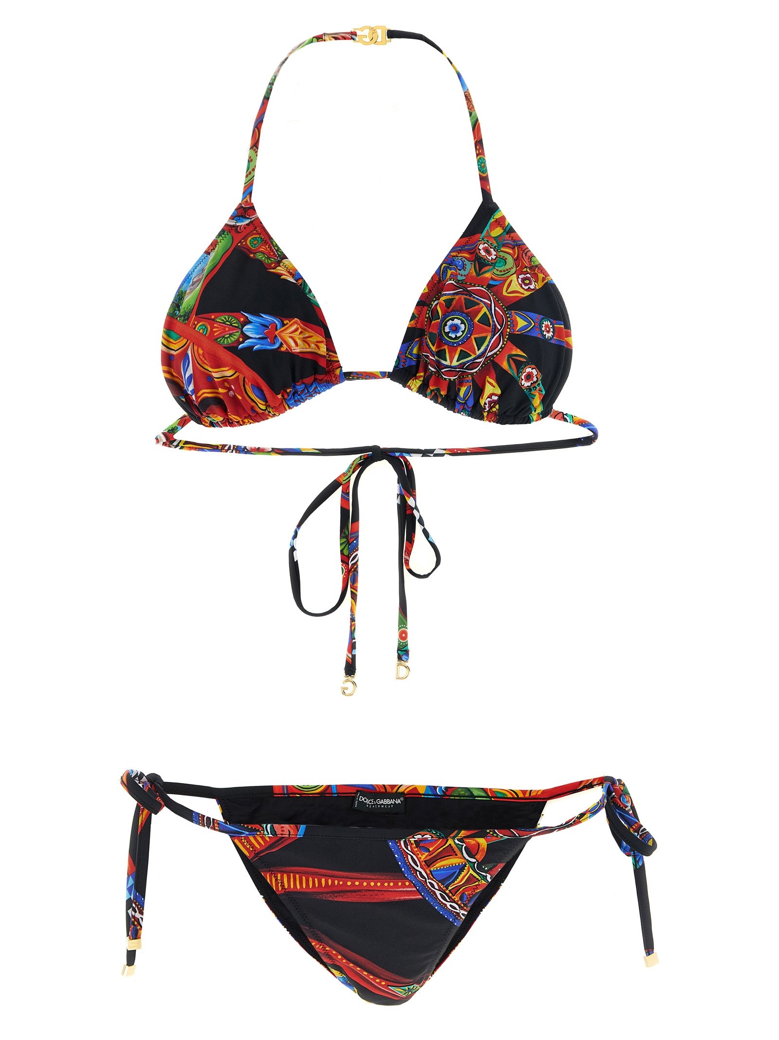 Dolce & Gabbana meerkleurig polyamide bikini
