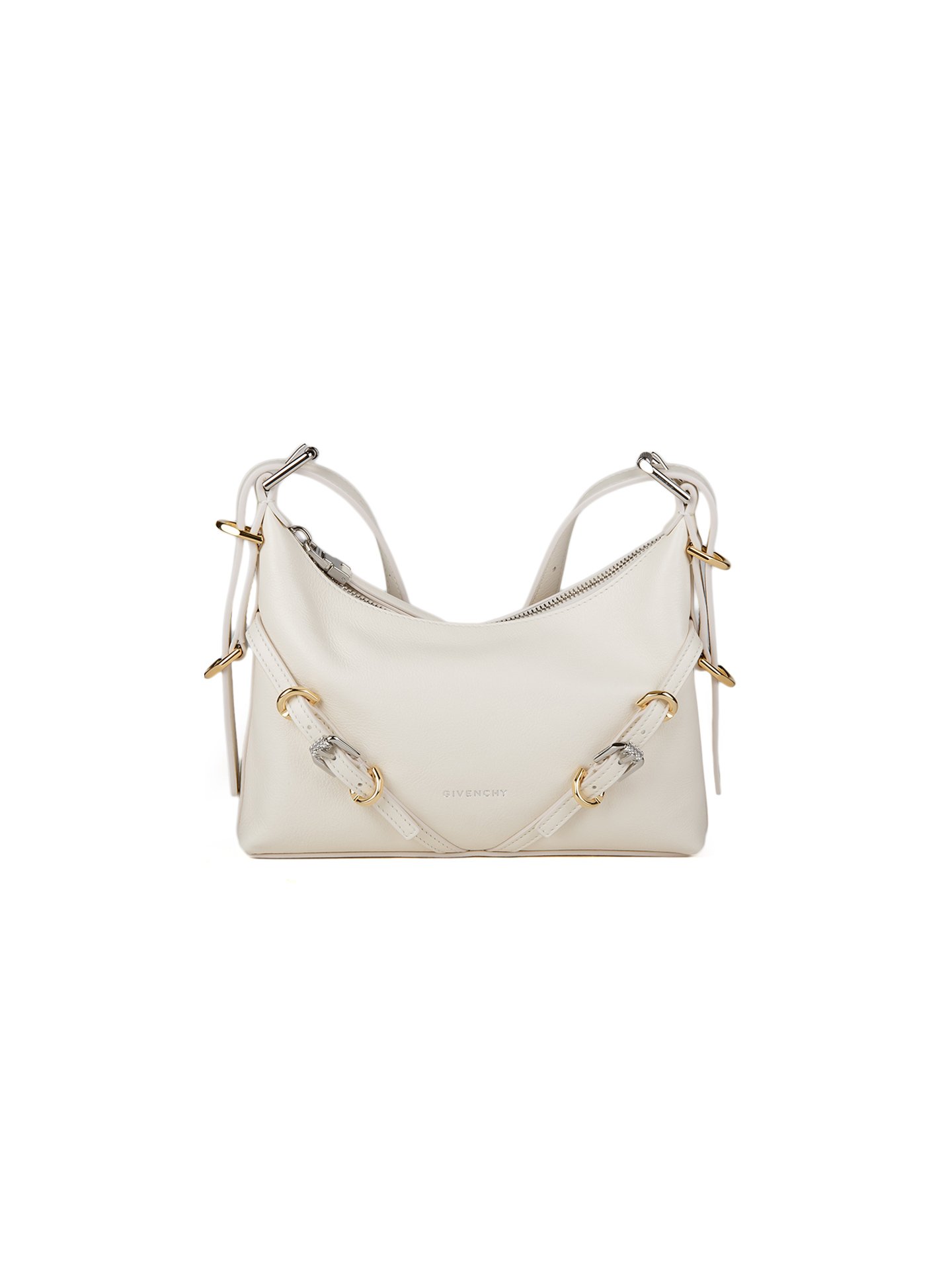 Givenchy Beige kalfsleren schoudertas