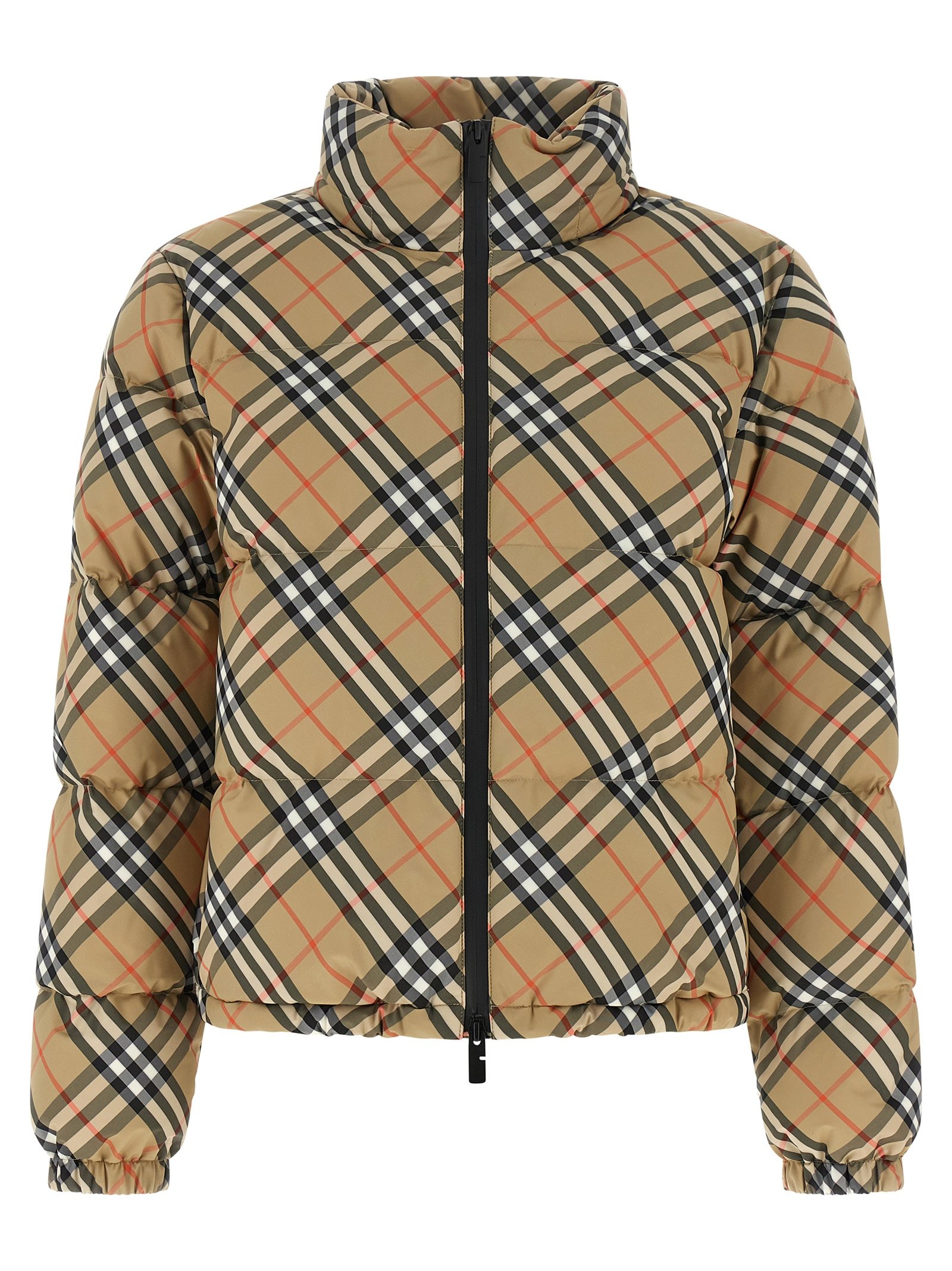 Burberry Beige polyester lange jas
