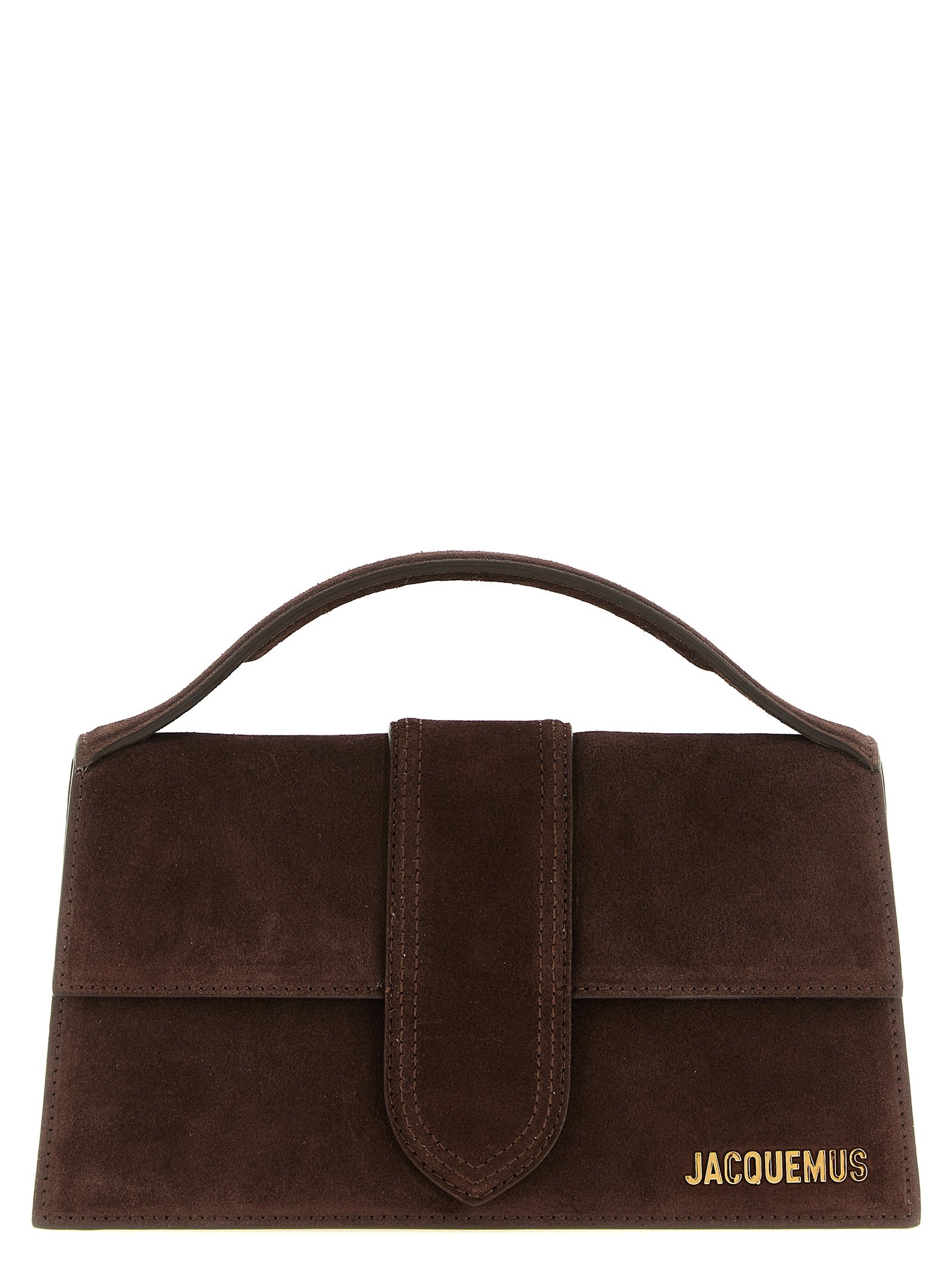 Jacquemus bruin kalfsleren handtas