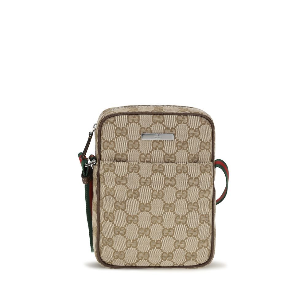 Gucci Beige Fabric schoudertas