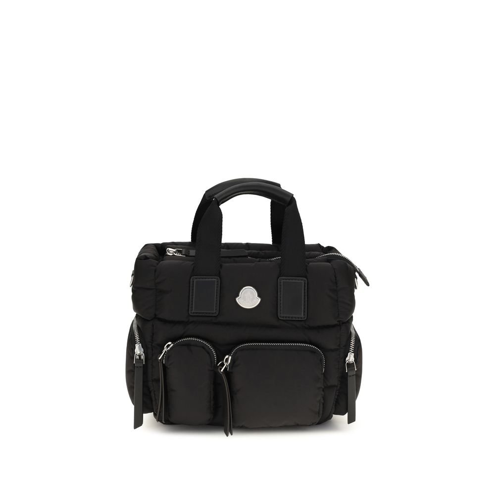 Moncler zwart nylon handtas