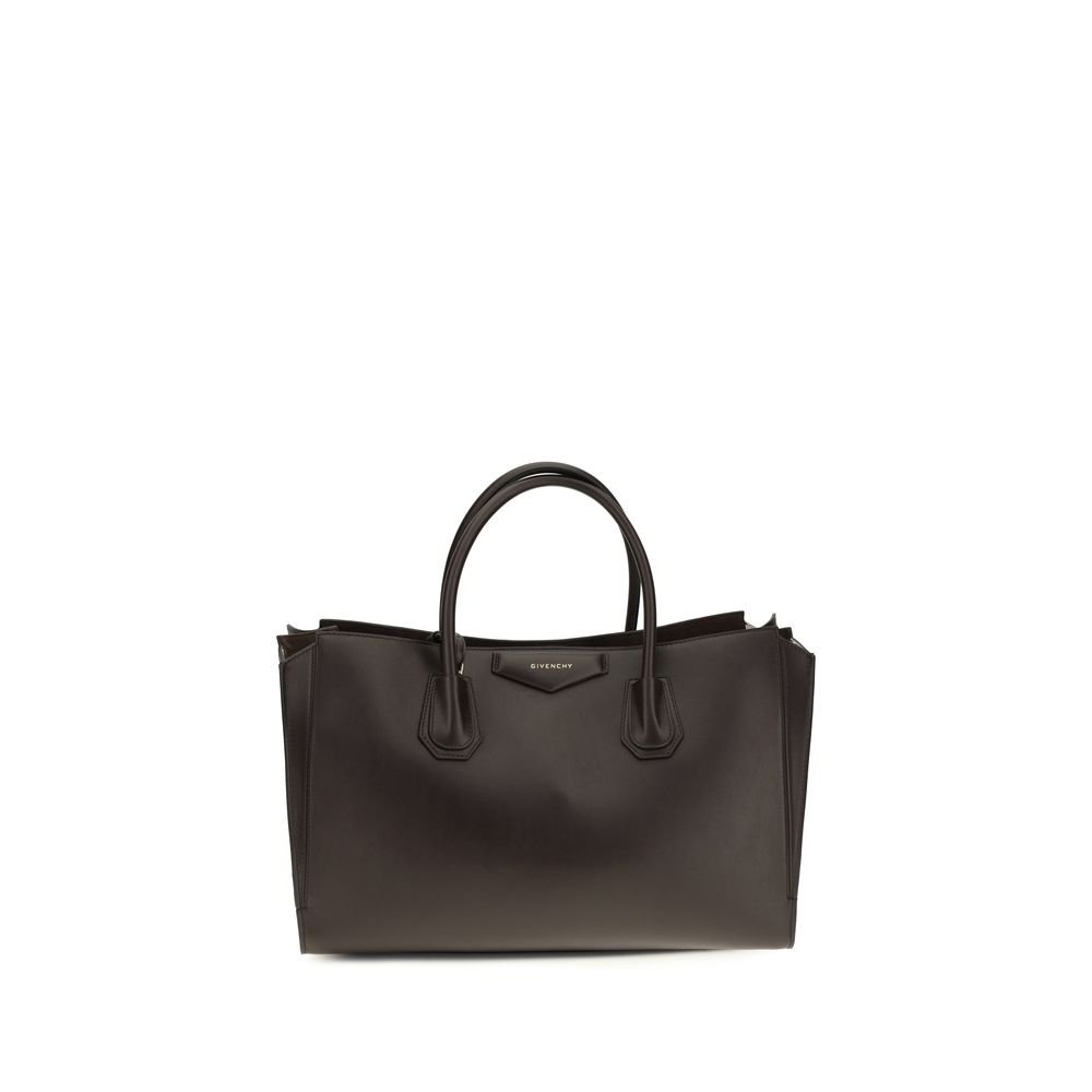 Givenchy bruin kalfsleren schoudertas