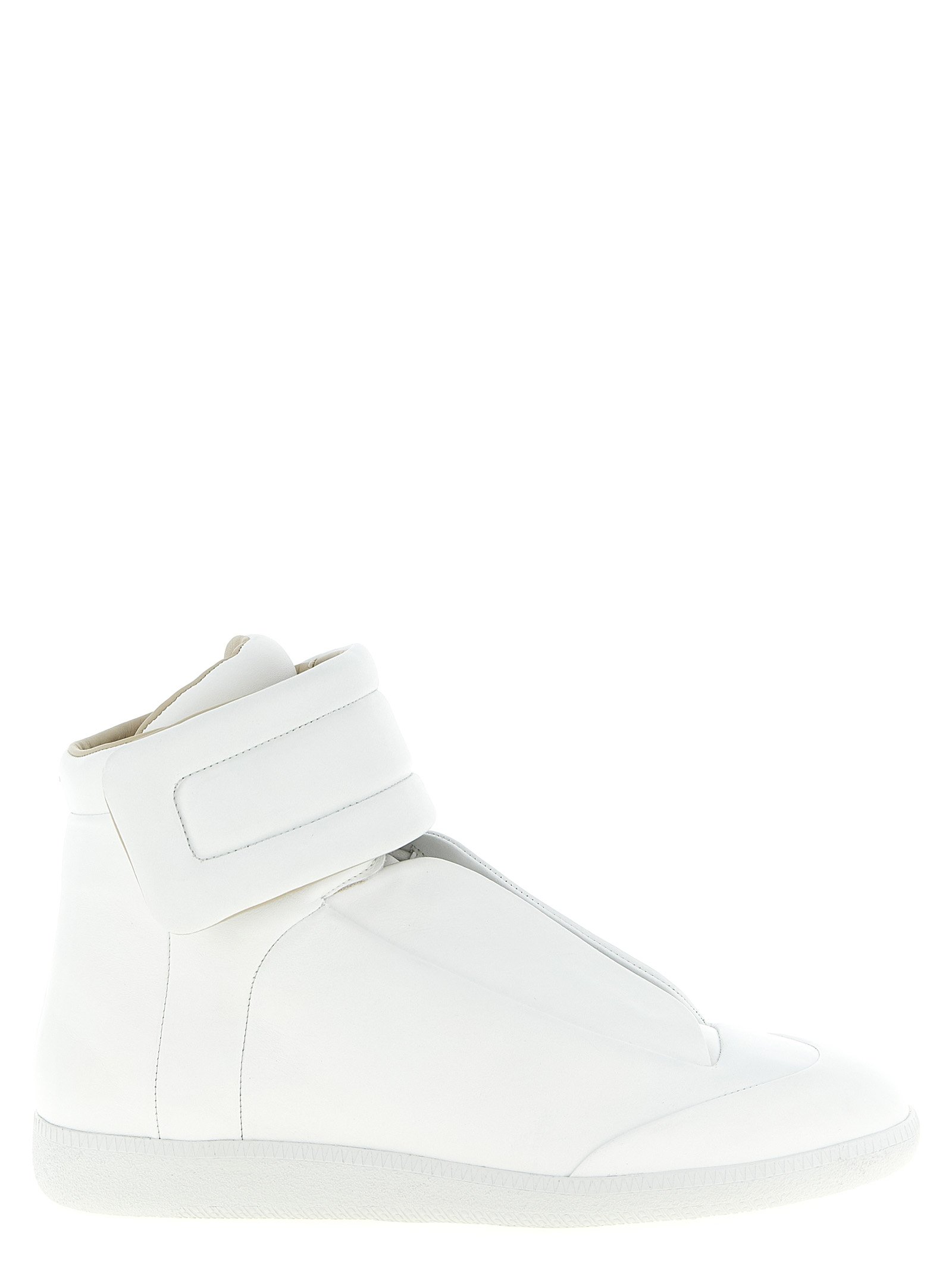 Maison Margiela wit kalfsleren High top sneakers