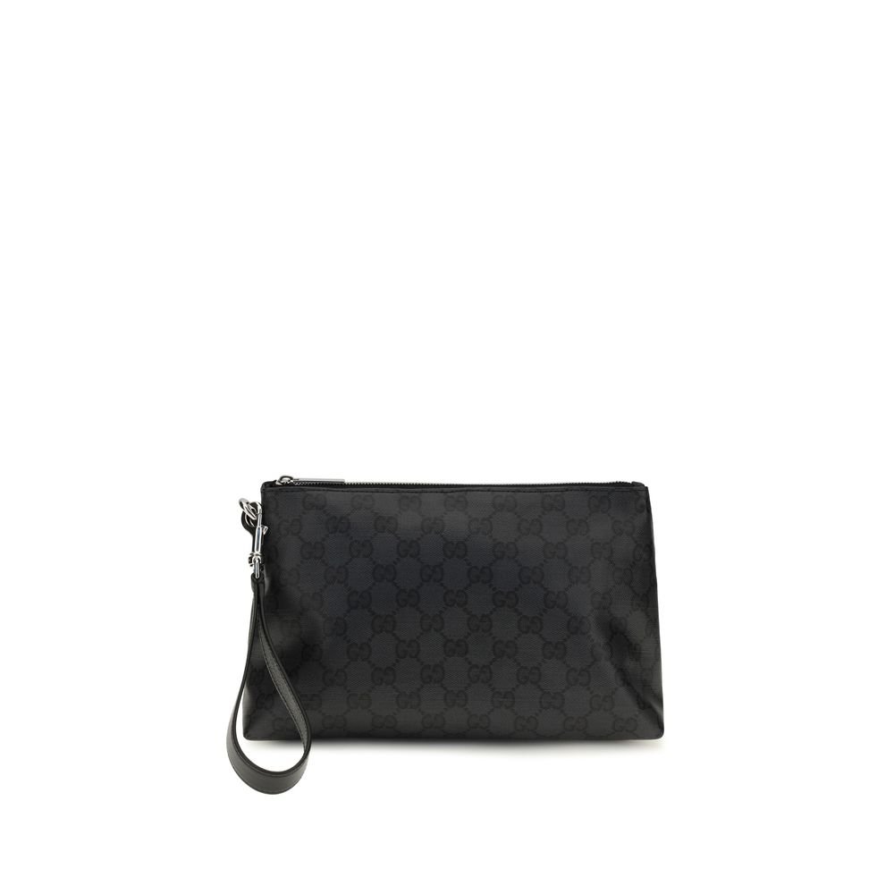 Gucci zwart Fabric schoudertas