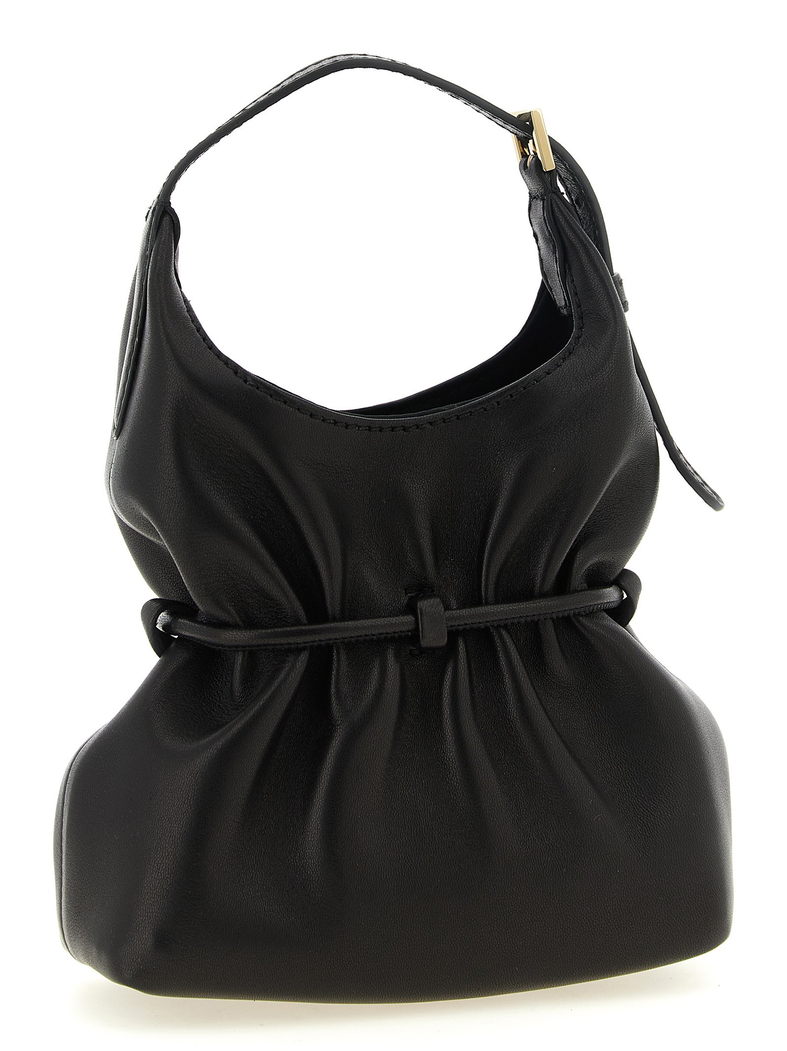 Balmain zwart Lamb leren handtas