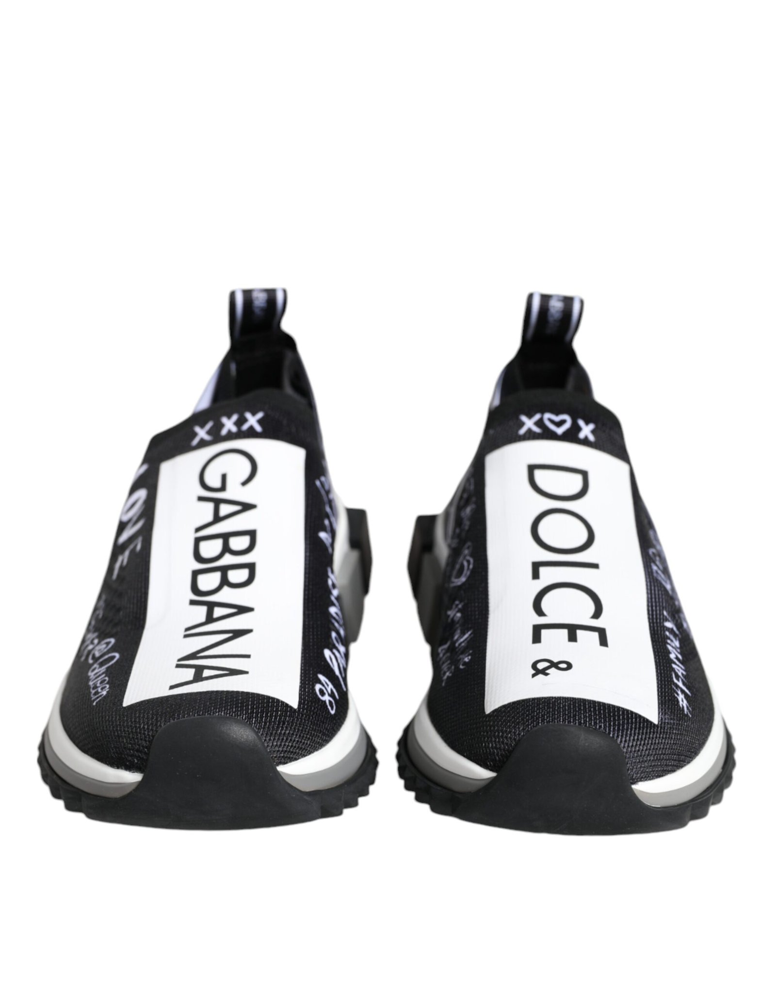 Dolce & Gabbana zwart wit Sorrento lage sneakers Shoes