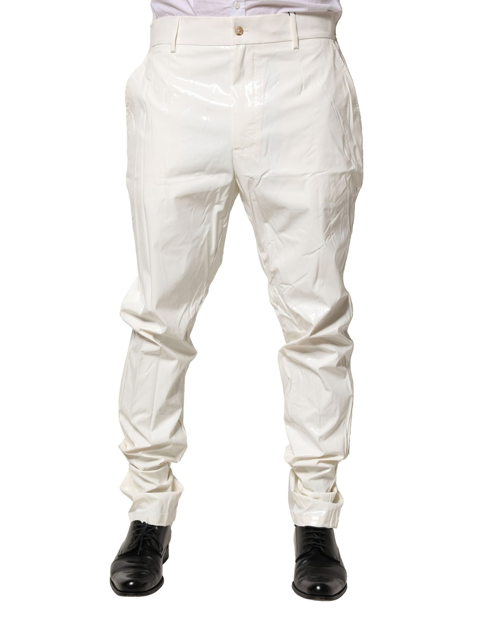 Dolce & Gabbana wit nylon Tapered jurk heren broek