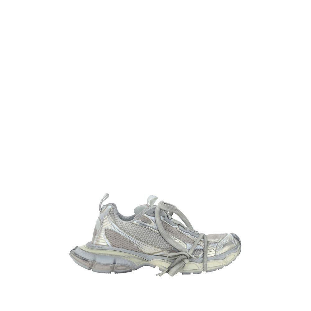 grijs polyethyleen chunky sneakers