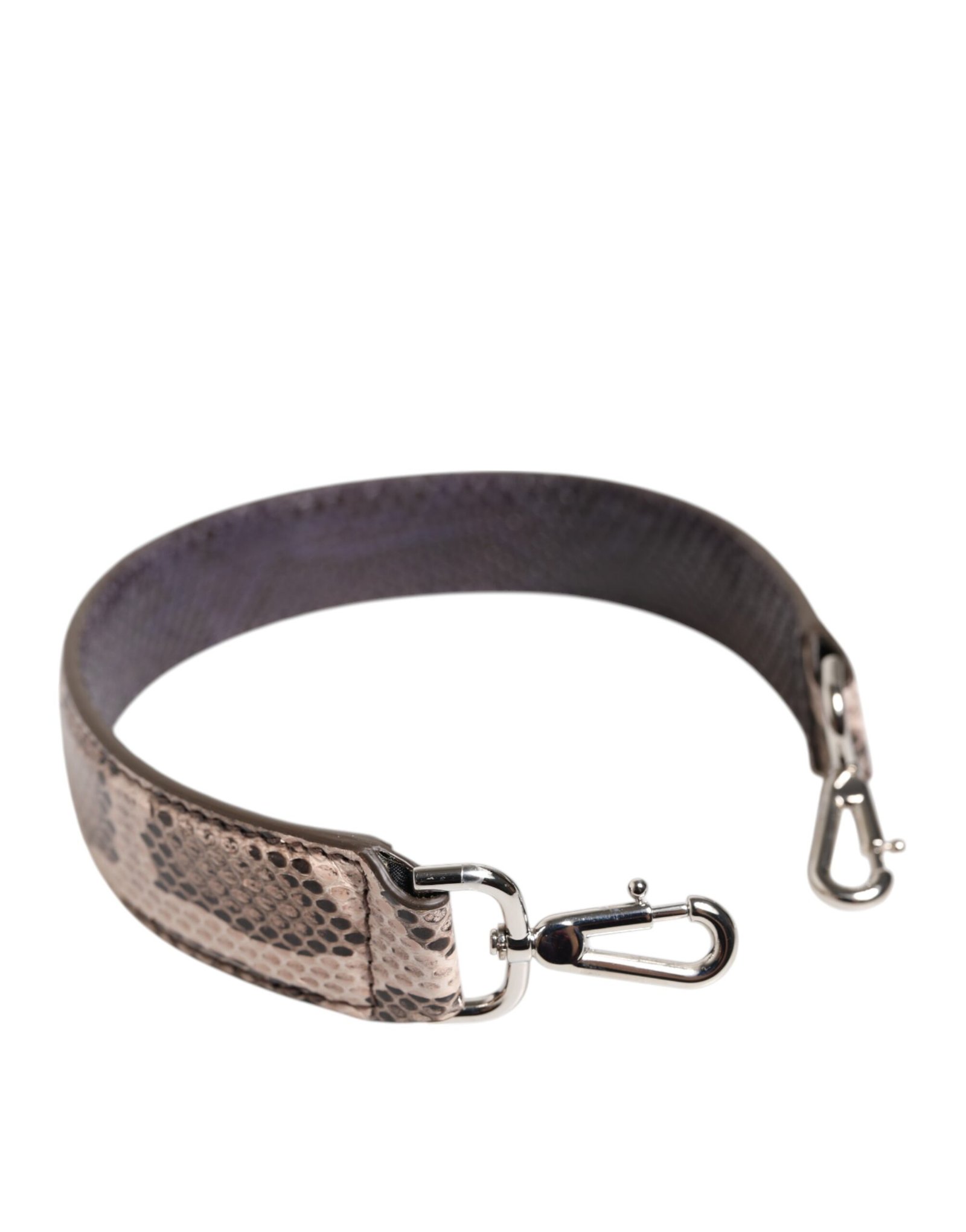 Dolce & Gabbana Beige Exotic leren handtas Accessory Shoulder Strap