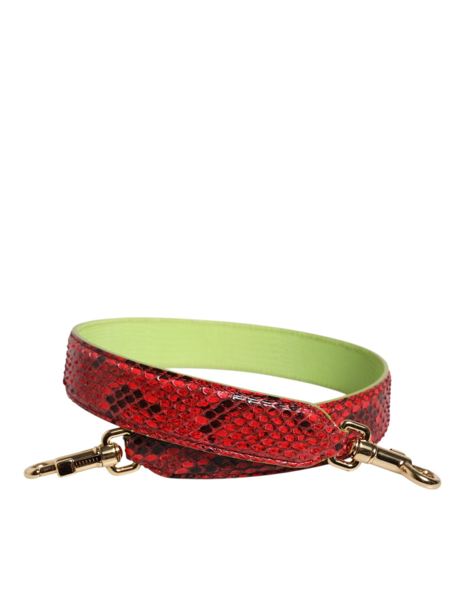 Dolce & Gabbana rood Exotic leren handtas Accessory Shoulder Strap