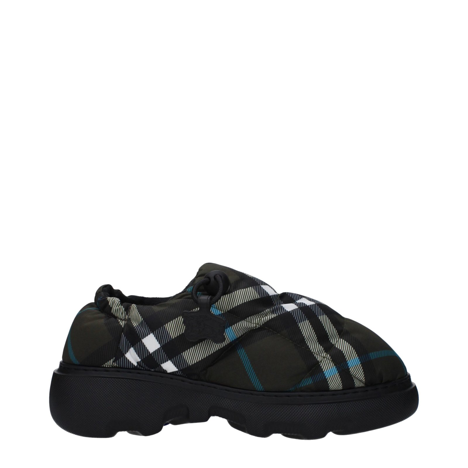 groen Fabric instapper loafers