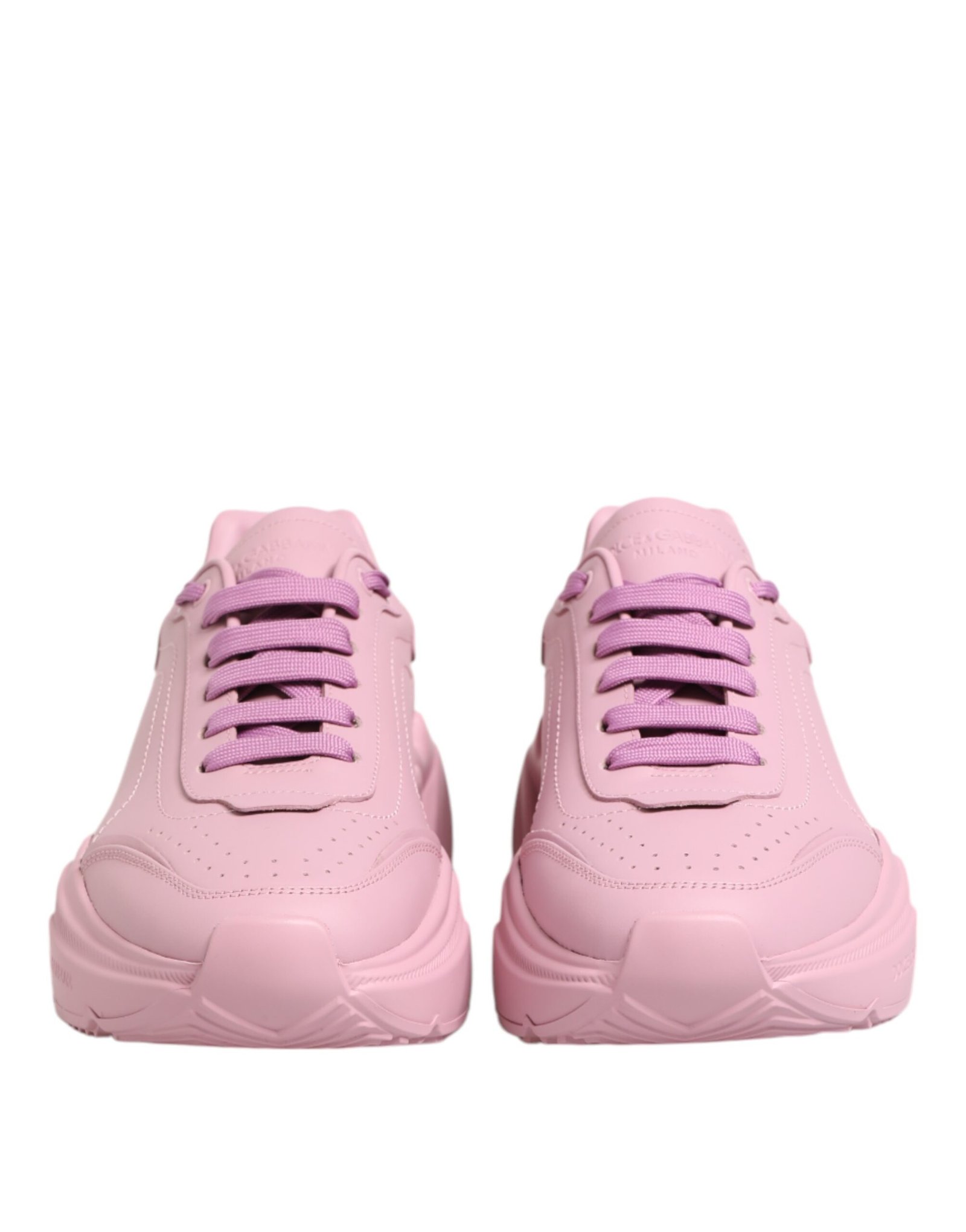 Dolce & Gabbana roze leren Daymaster lage sneakers Shoes