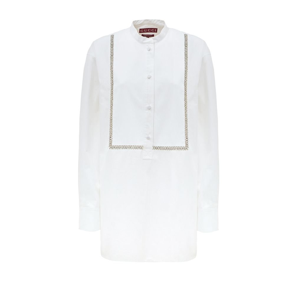 wit katoenen blouse