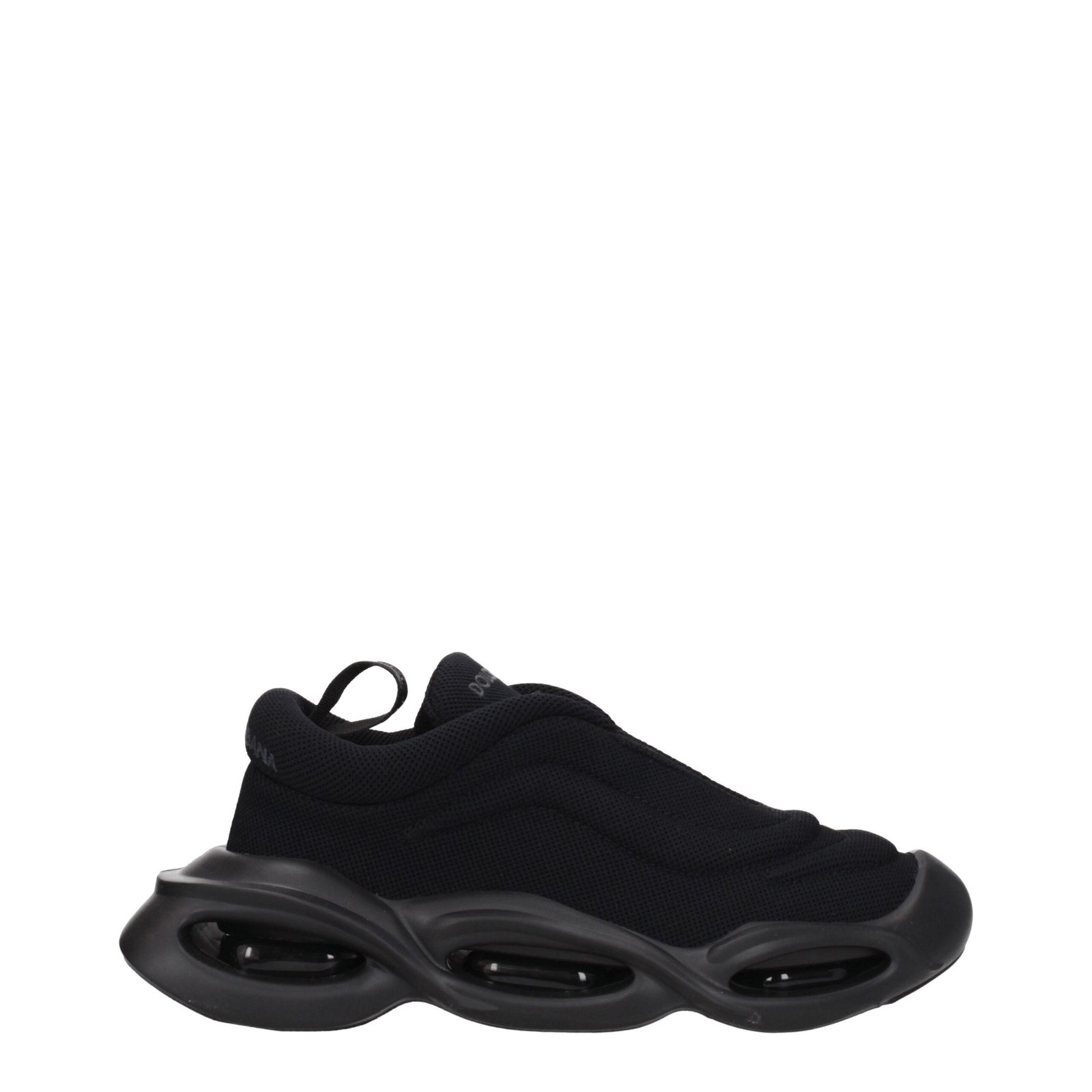 Dolce & Gabbana zwart Fabric chunky sneakers