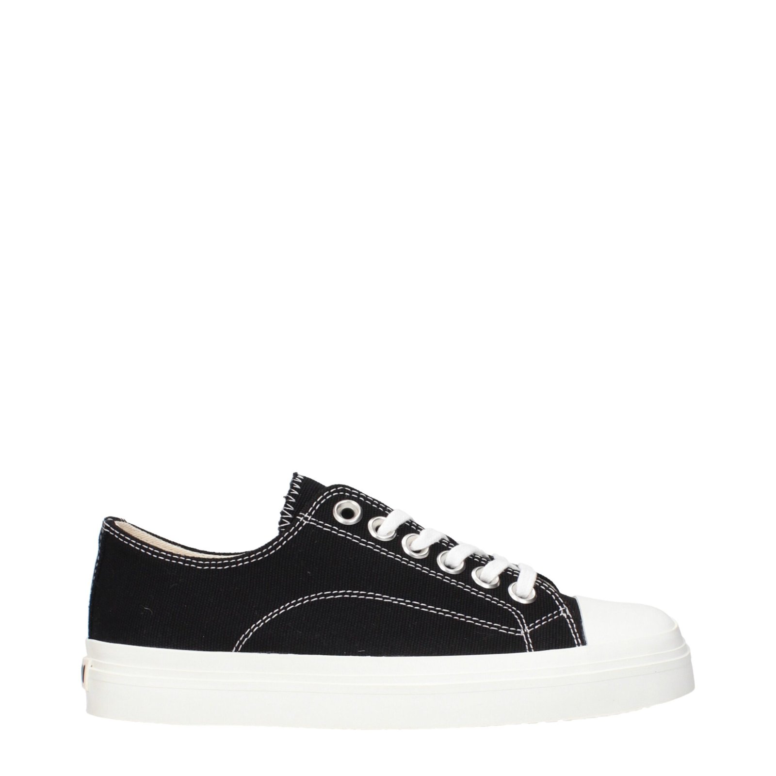 Moschino zwart Fabric lage sneakers