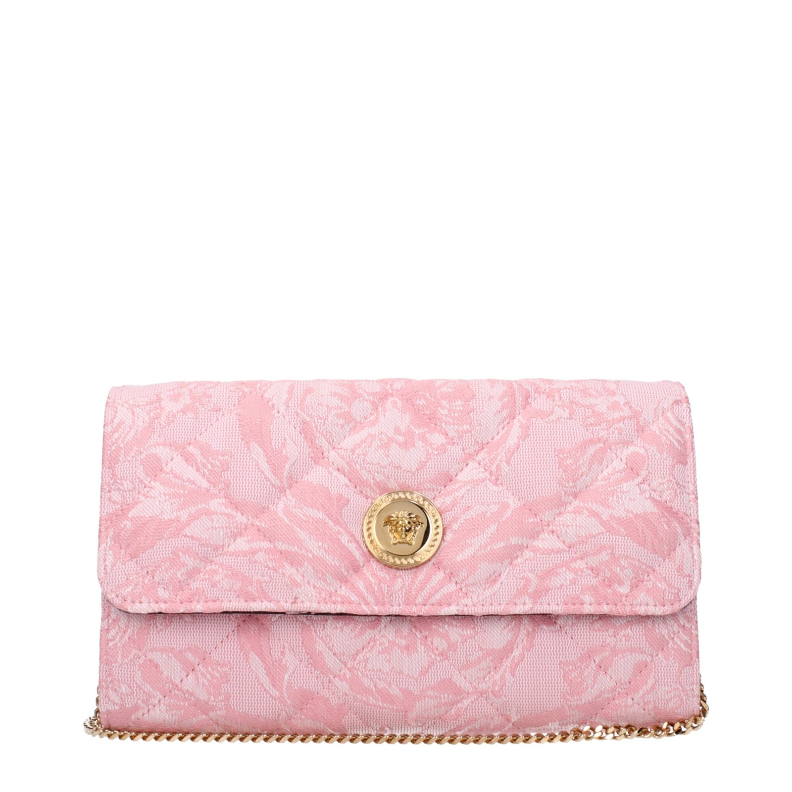 Versace roze Fabric Clutch Bag