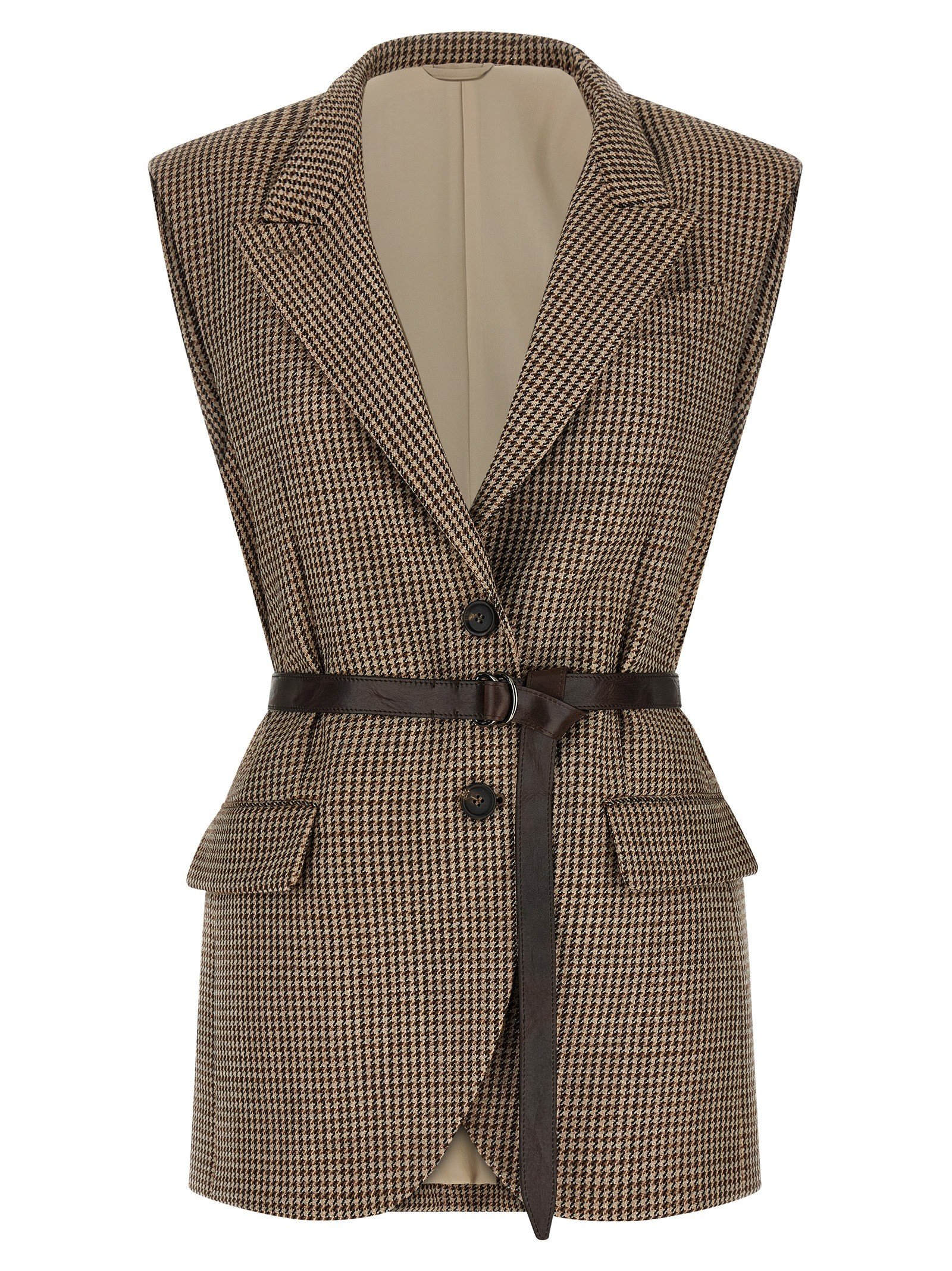 Brunello Cucinelli Belted gilet