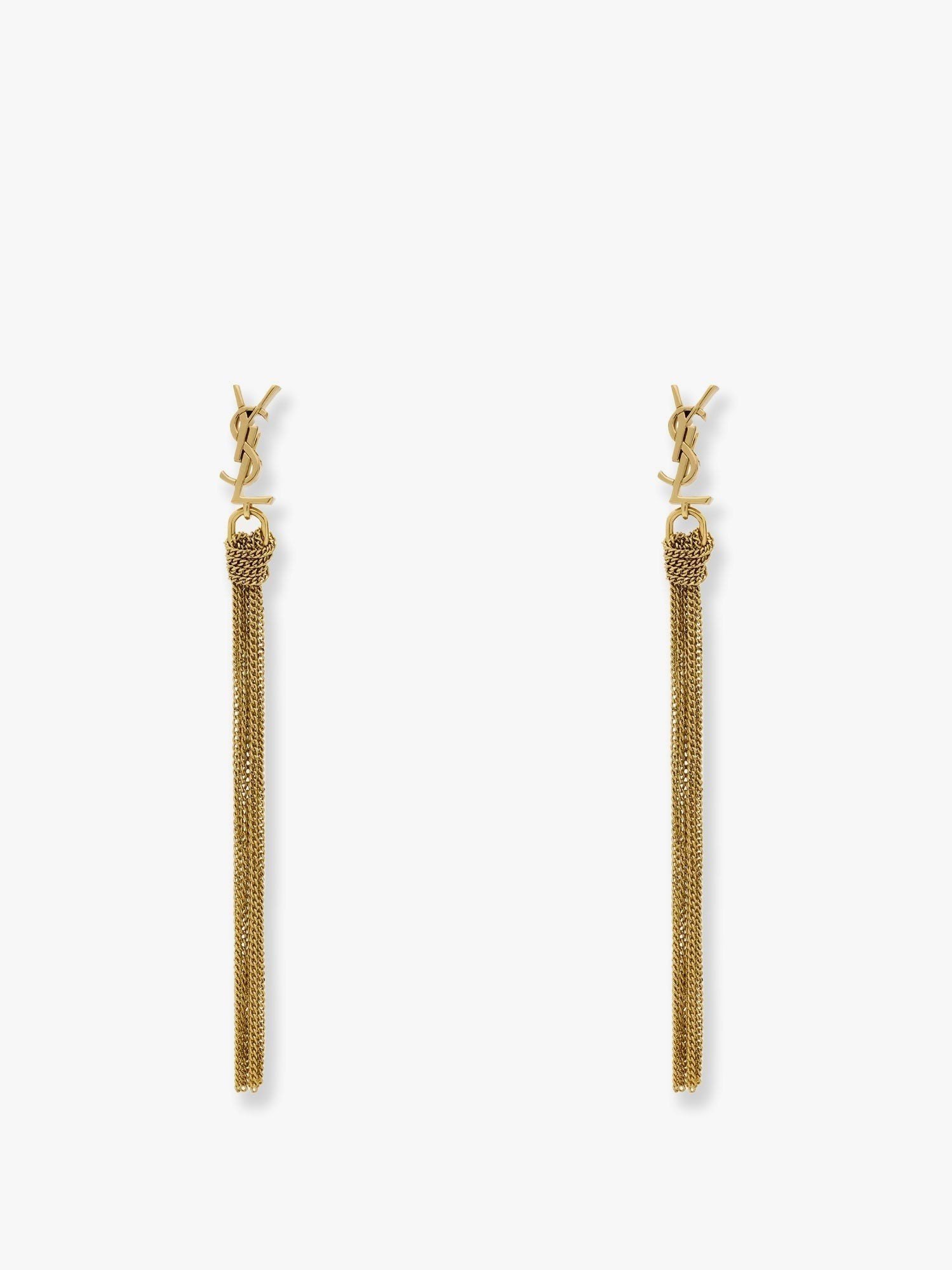 Saint Laurent Cassandre metaal oorbellen