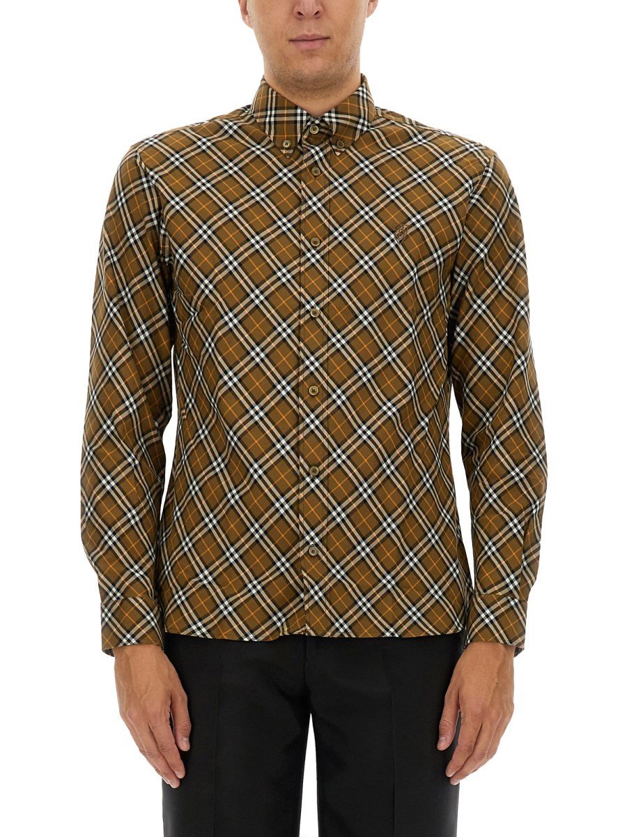 Burberry Ruitdessin overhemd
