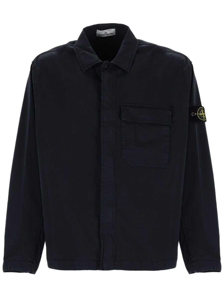 Stone Island Katoenen Overshirt