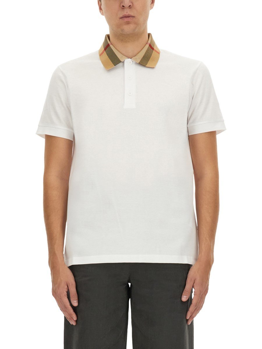 Burberry Katoenen Pique polo