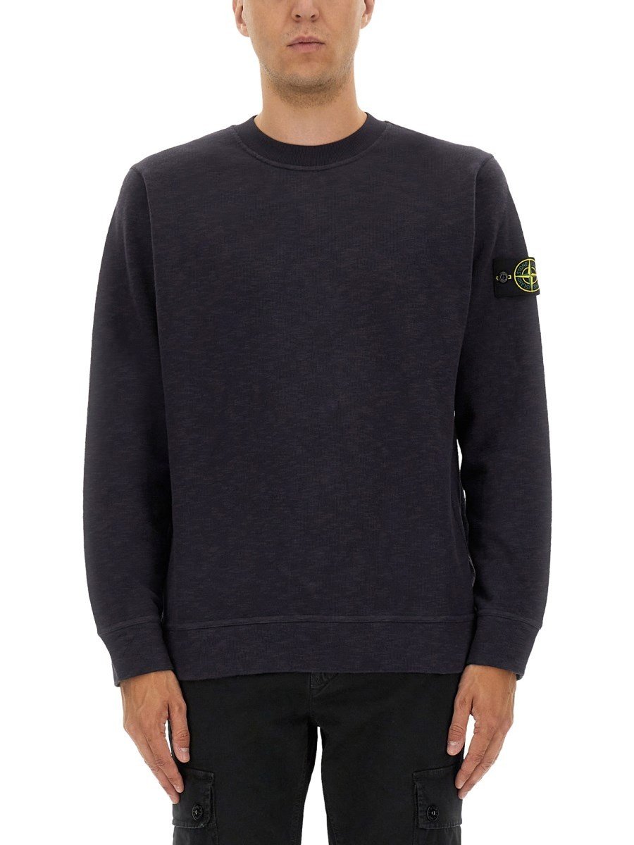 Stone Island Katoenen sweatshirt
