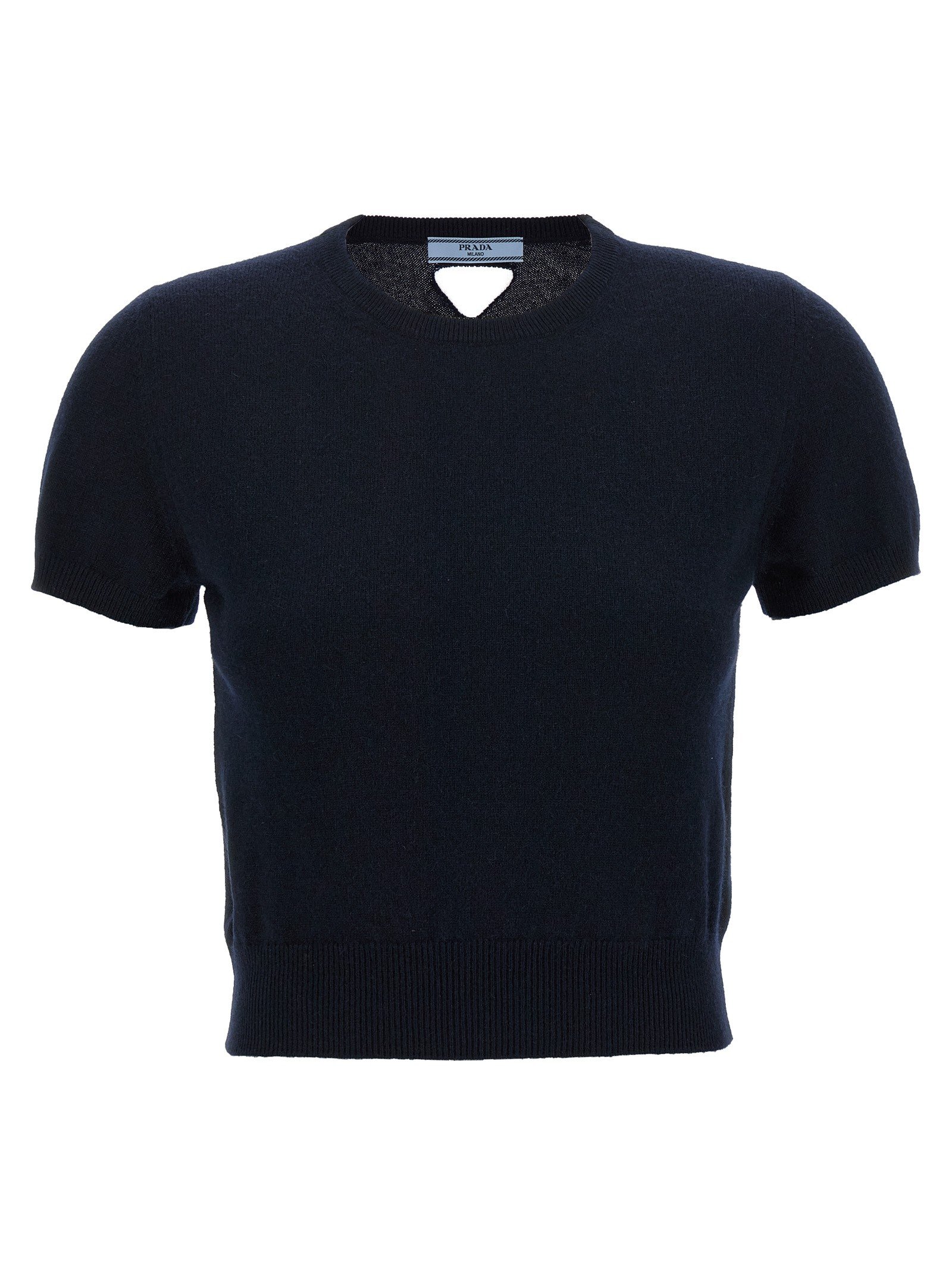 Prada Cut-out logo trui