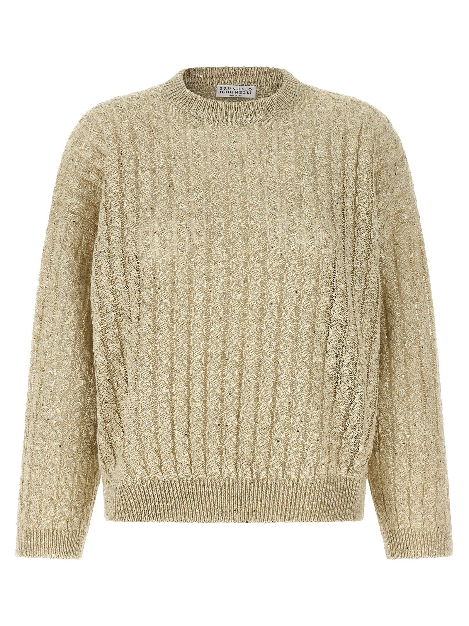 Brunello Cucinelli Dazzling Cable trui