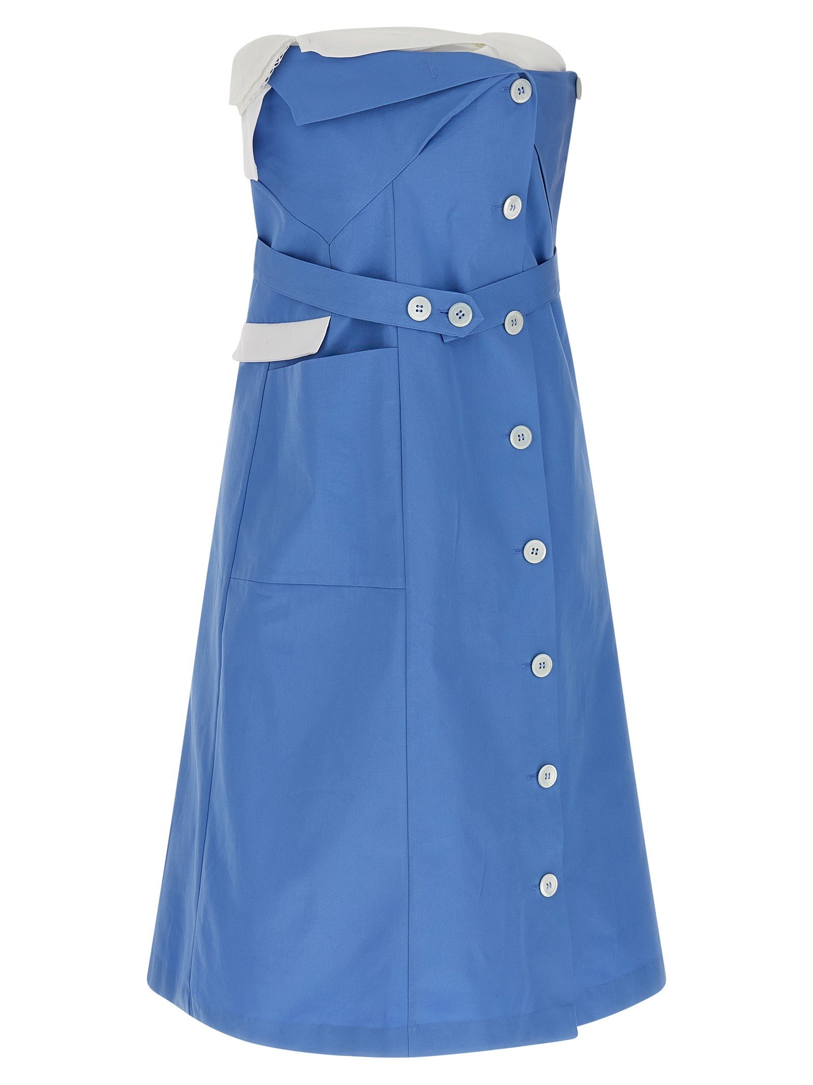 Miu Miu Deconstructed mini-jurk
