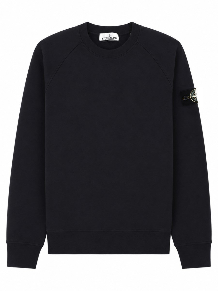 Stone Island Felpa met Patch logo