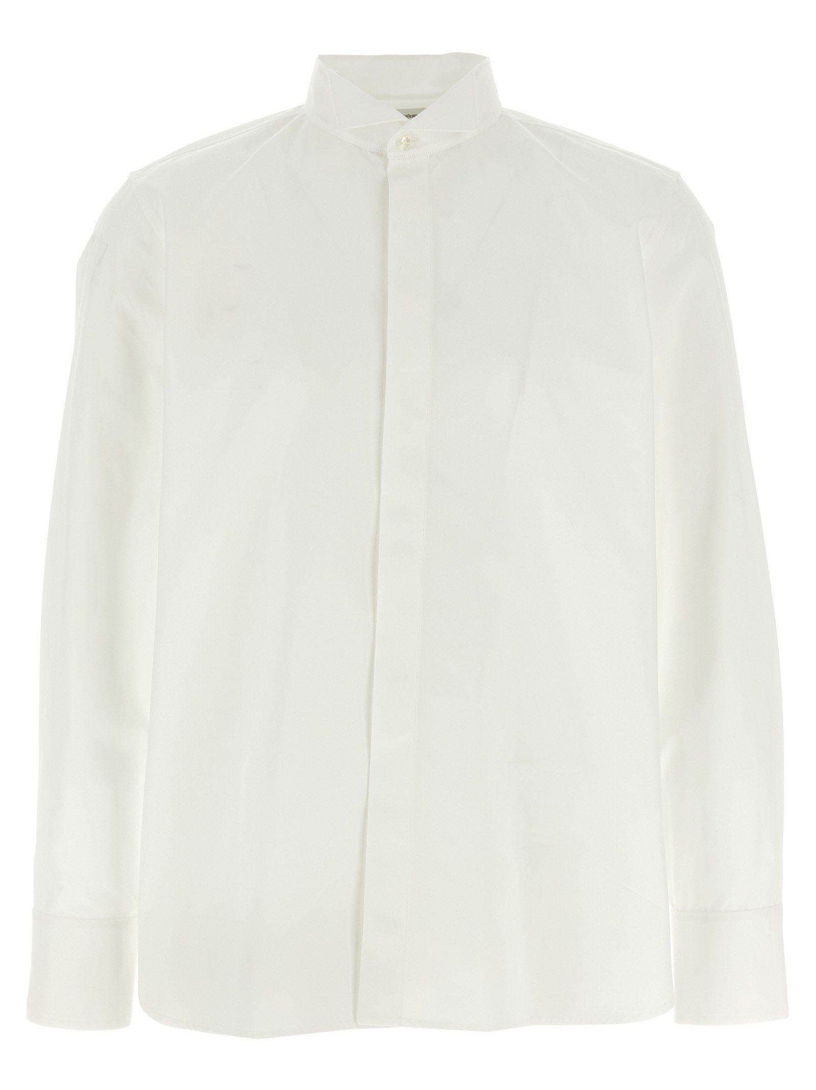 Saint Laurent Flap collar overhemd