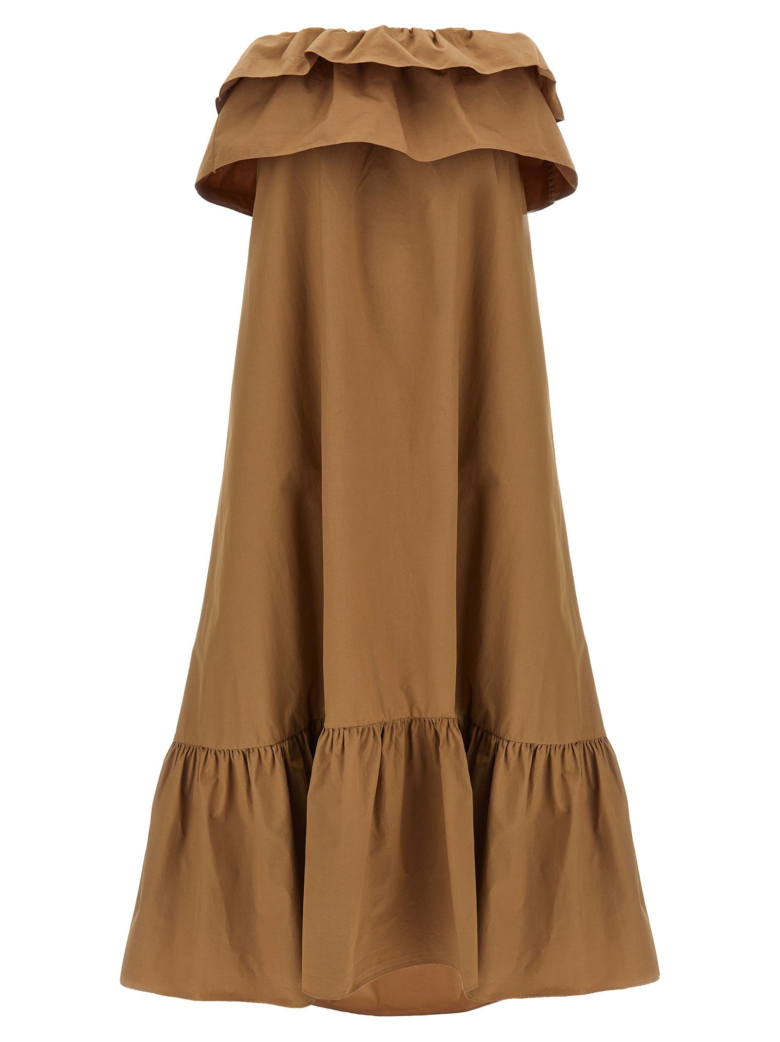 Saint Laurent Flounce jurk
