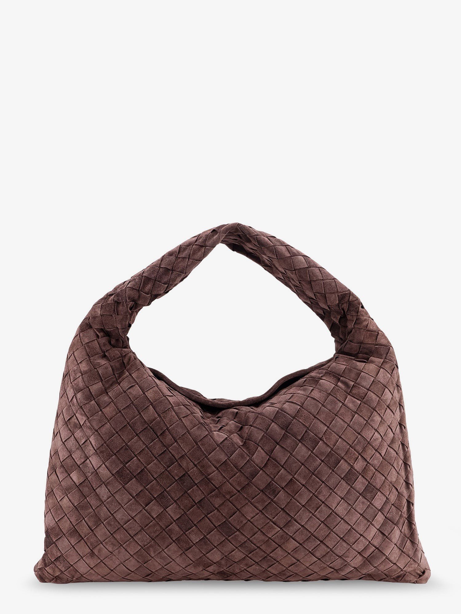 Bottega Veneta Hop leren schoudertas met Intrecciato effect