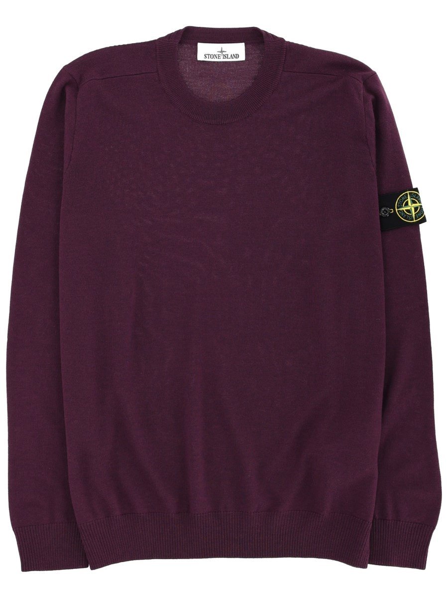 Stone Island Jersey met logopatch