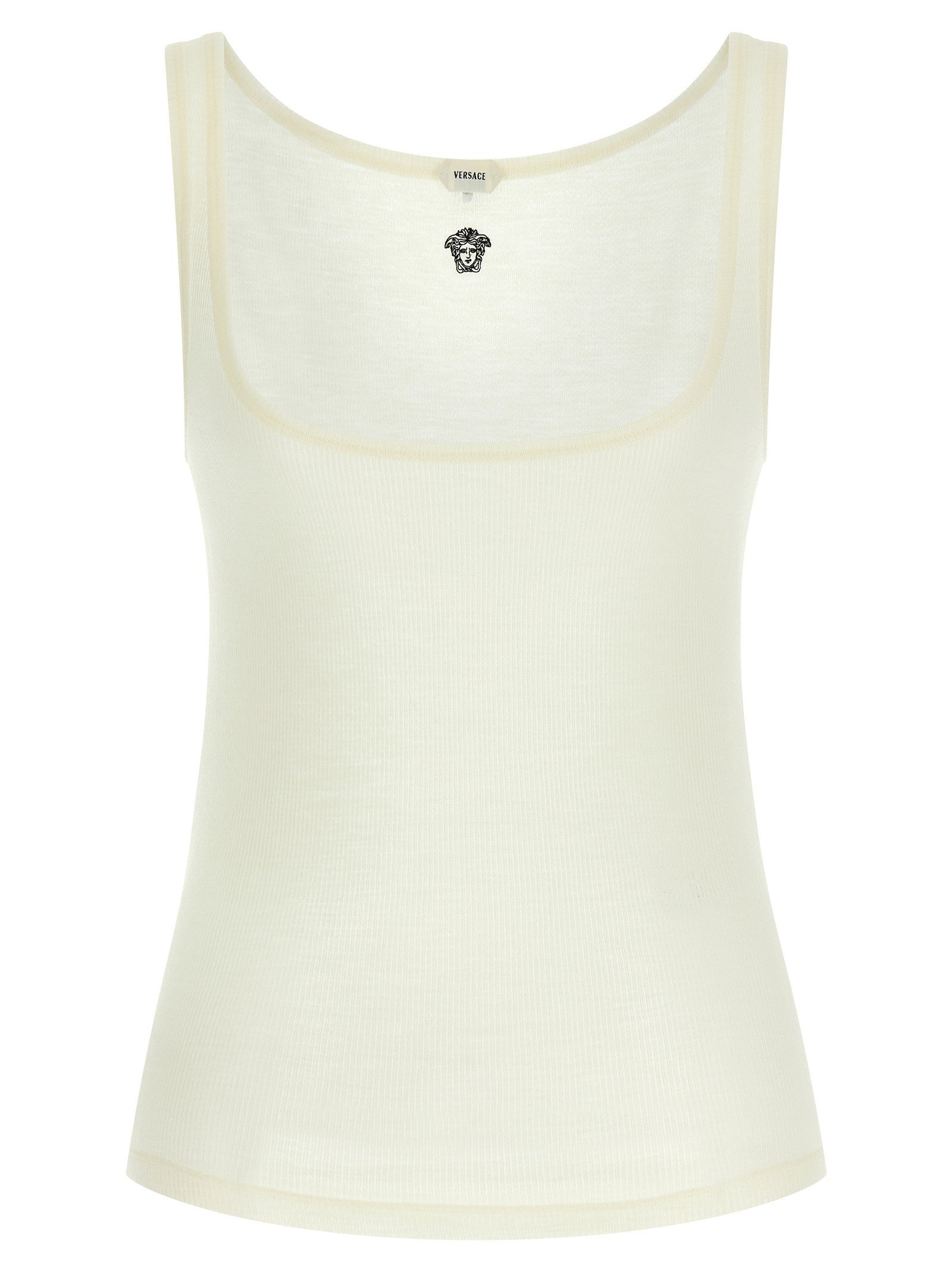 Versace La Medusa borduursel top