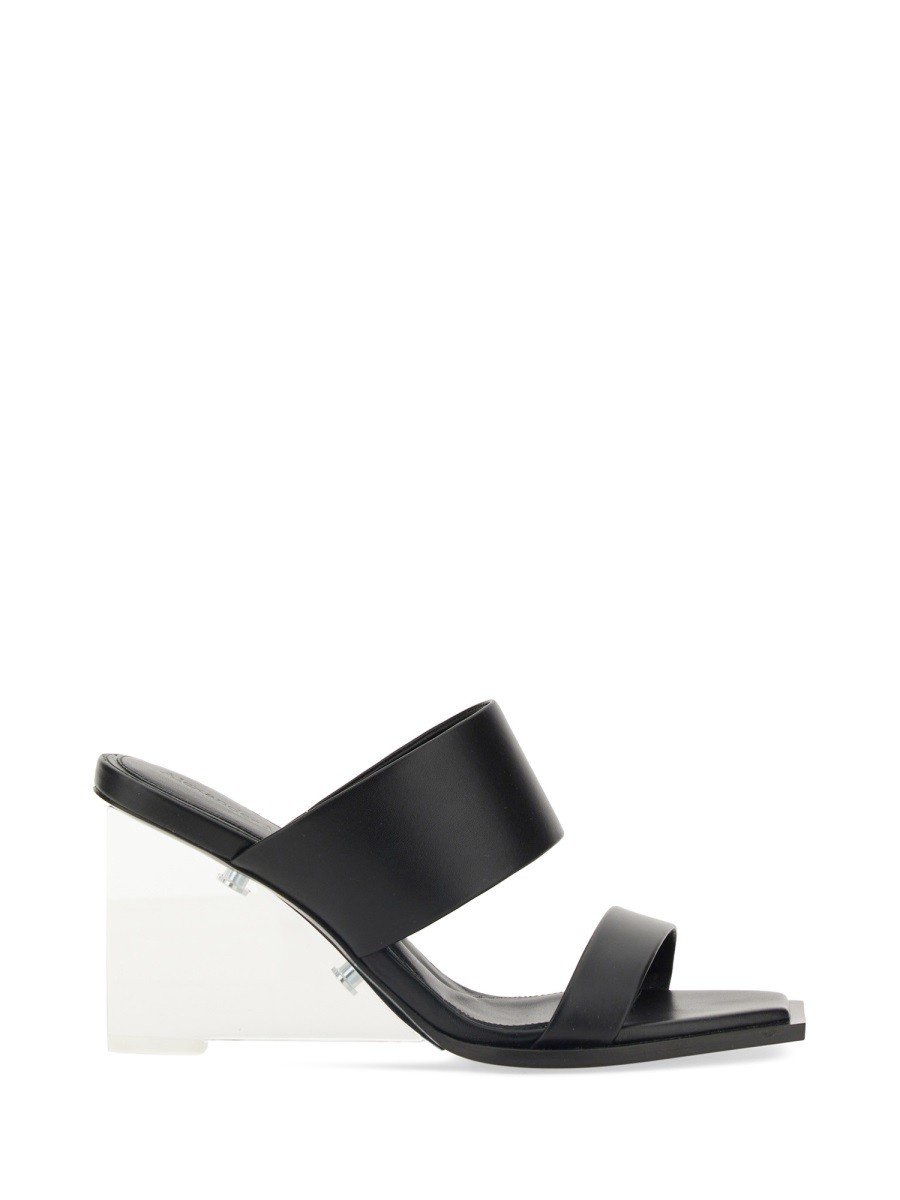 Alexander McQueen Leren sandaal