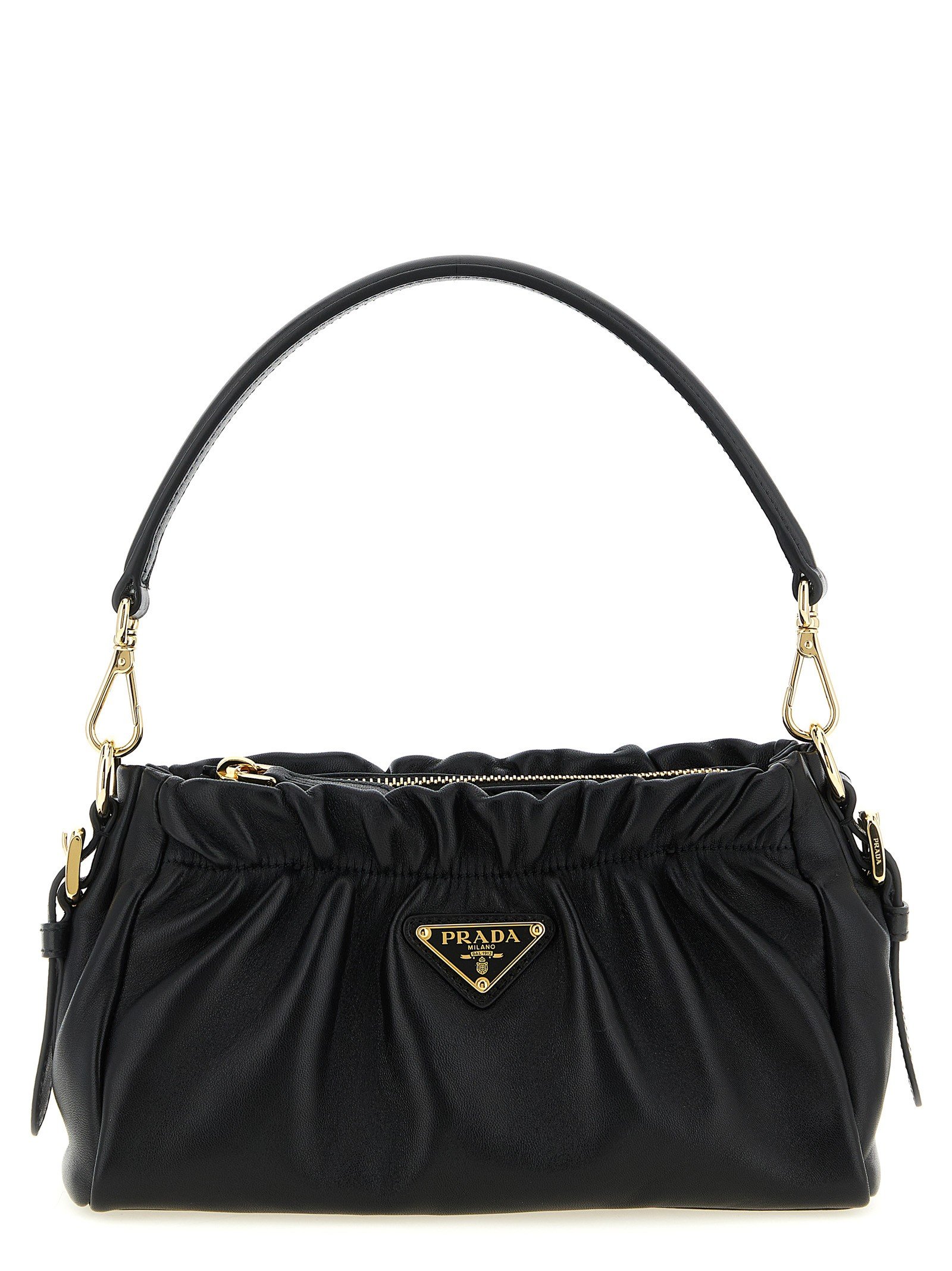 Prada Leren schoudertas