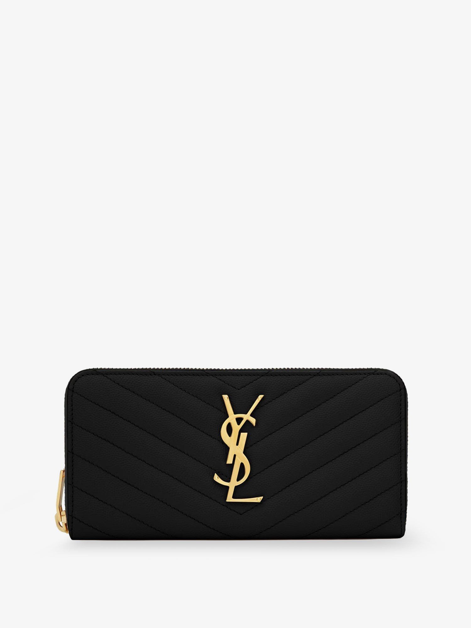 Saint Laurent Leren portemonnee