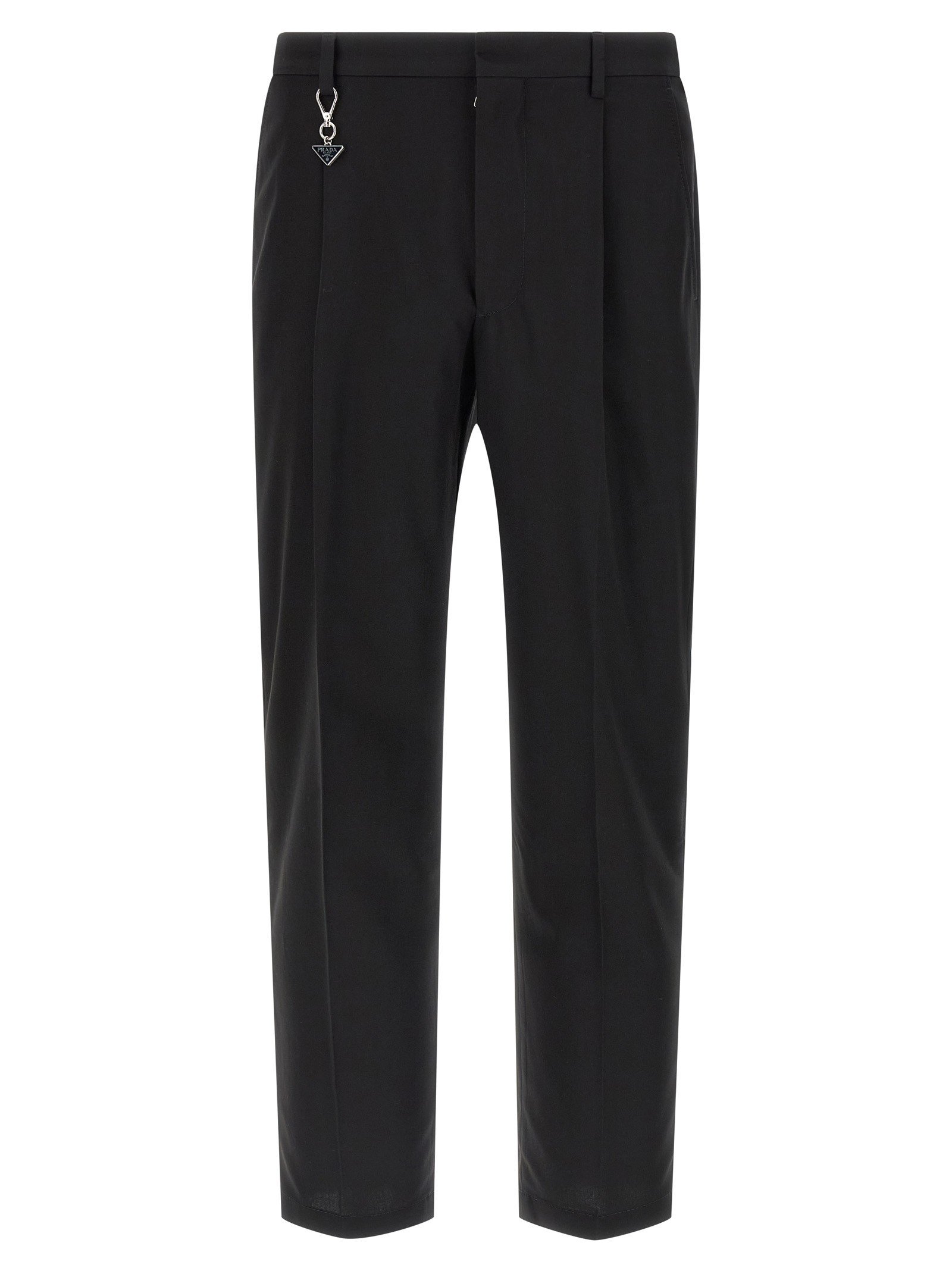 Prada Logo keyring broek