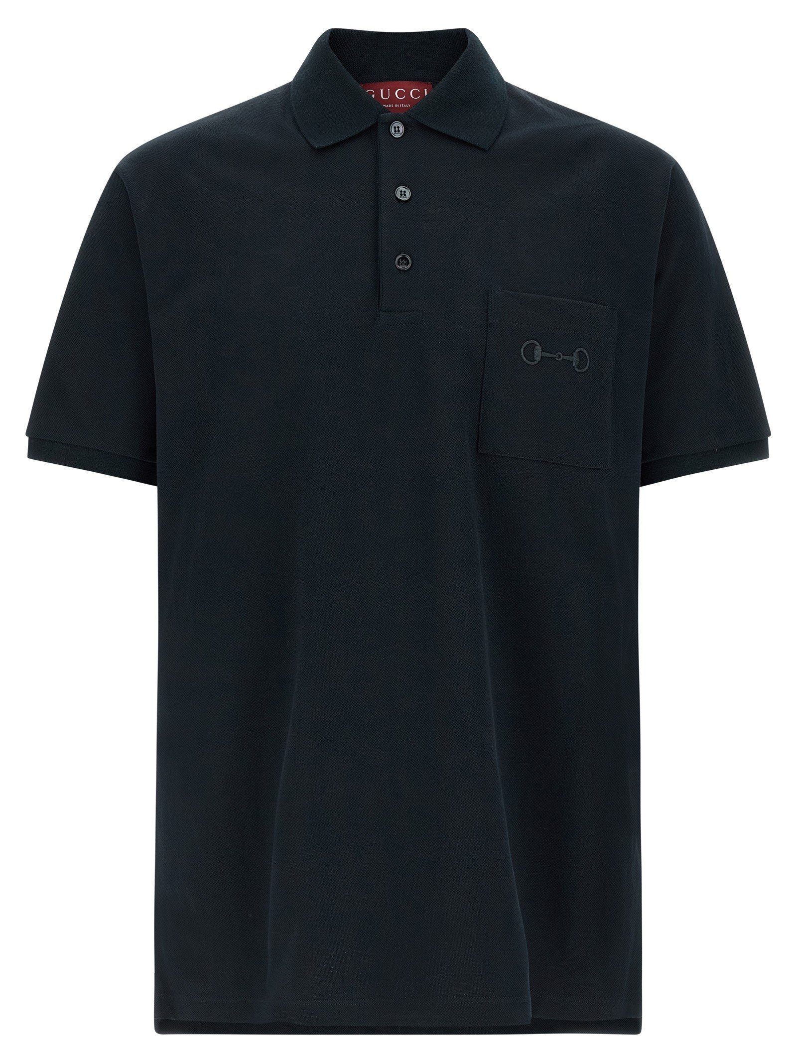 Gucci Morsetto borduursel poloshirt