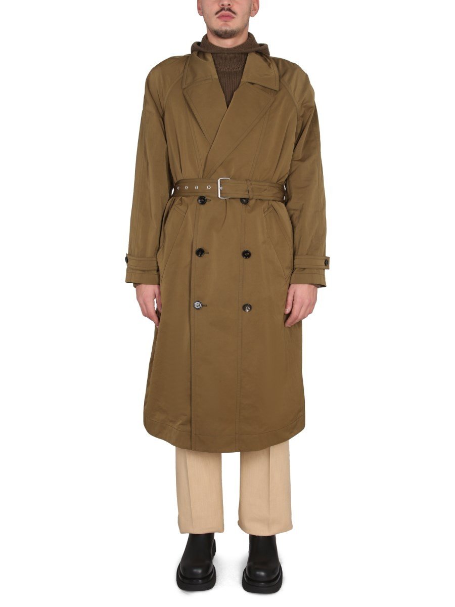 Bottega Veneta nylon Folding trenchcoat