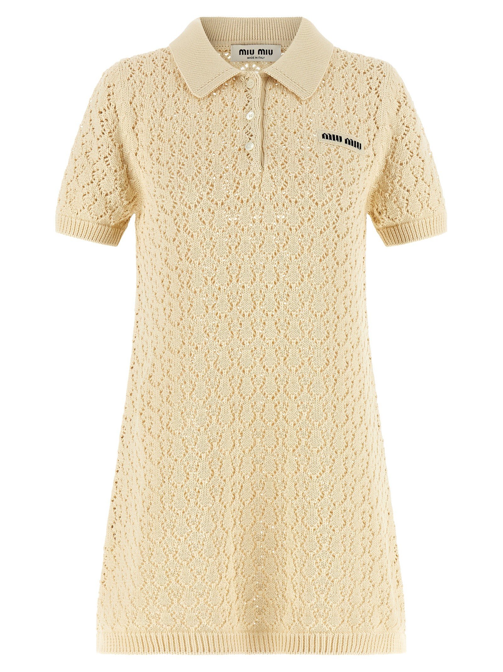 Miu Miu Openwork katoenen jurk